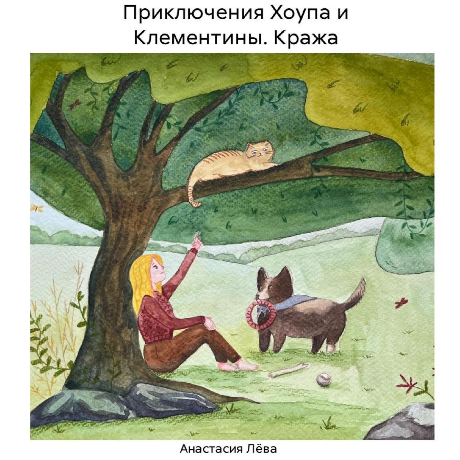 Обложка книги «Приключения Хоупа и Клементины. Кража»