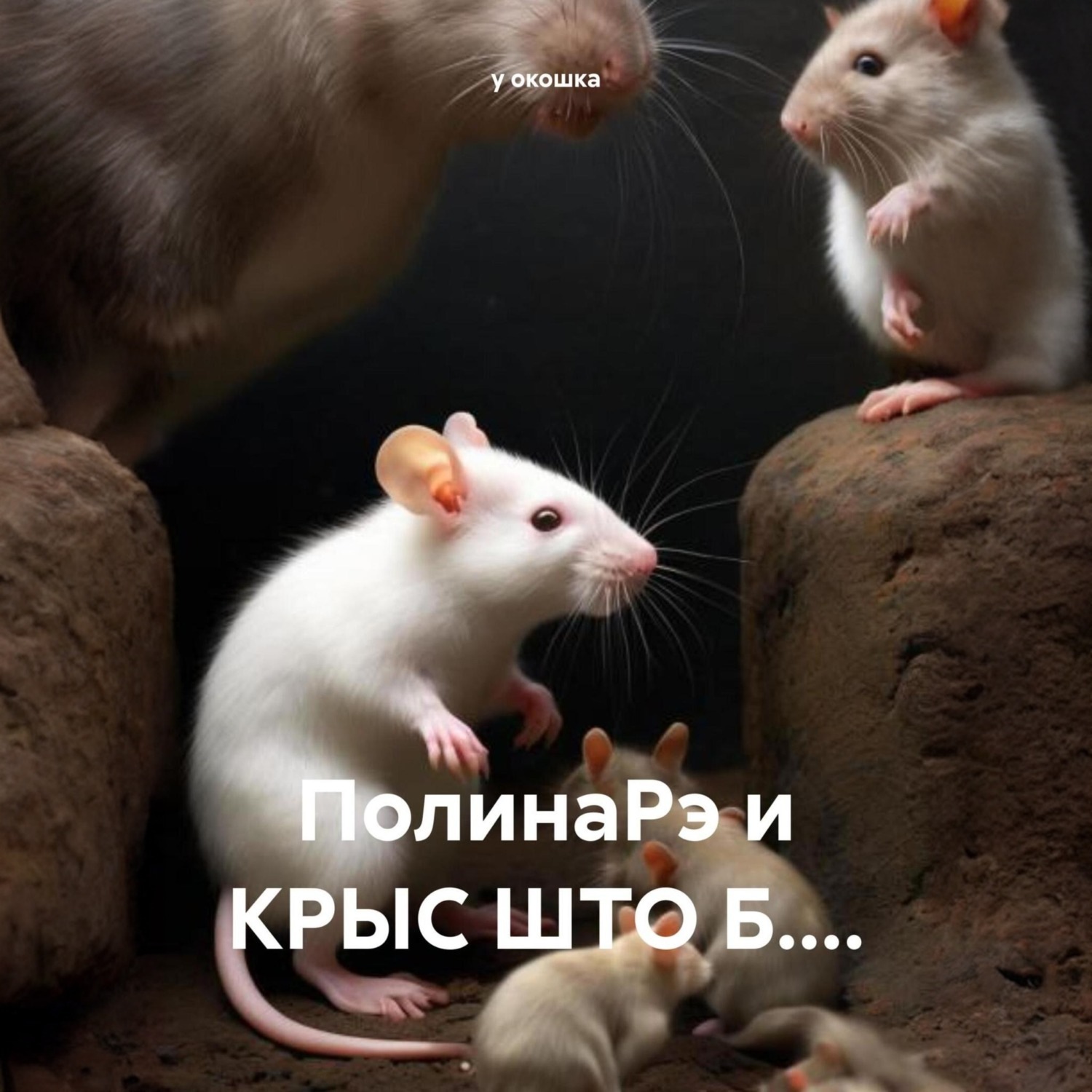 Обложка книги «ПолинаРэ и КРЫС ШТО Б....»