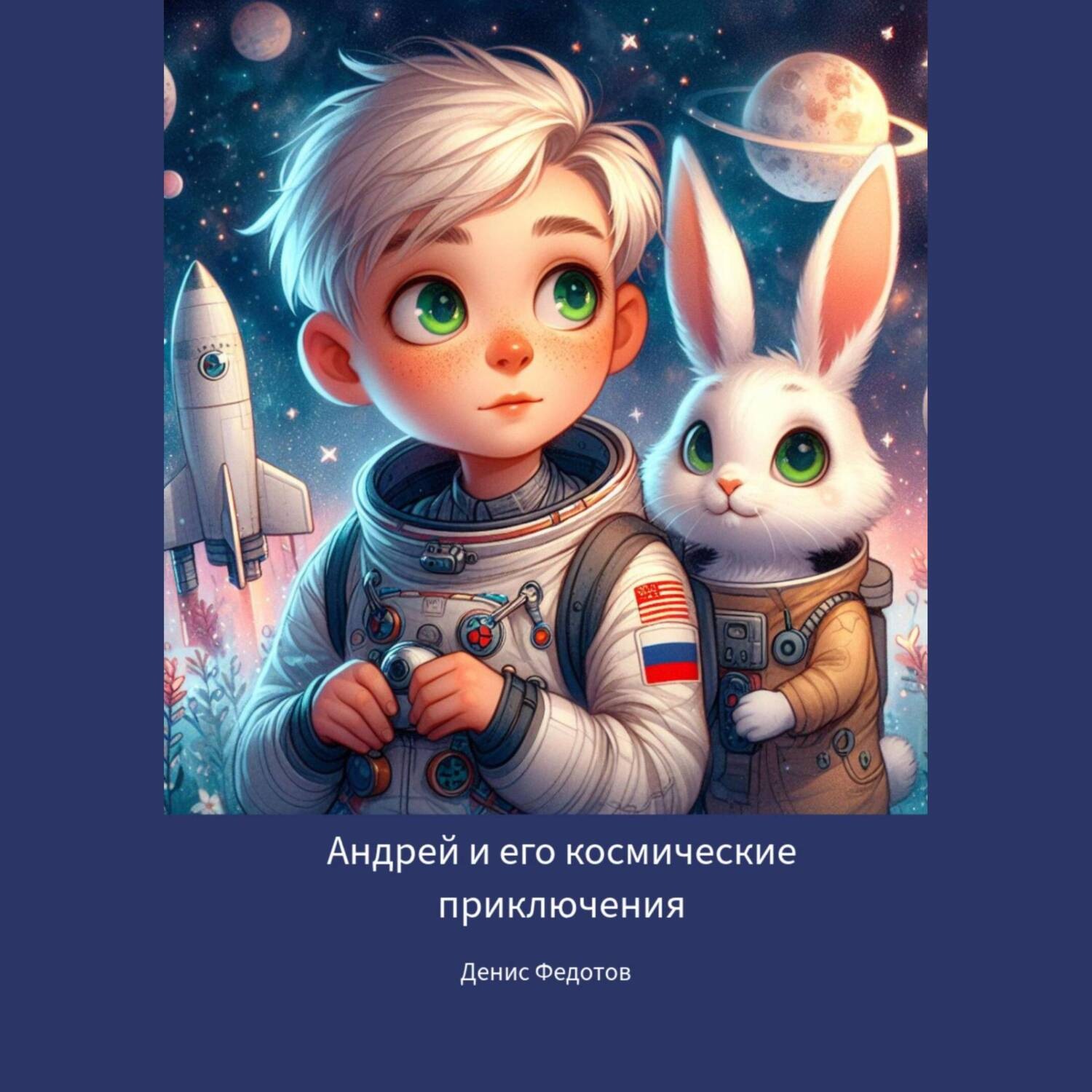 Обложка книги «Андрей и его космические приключения»