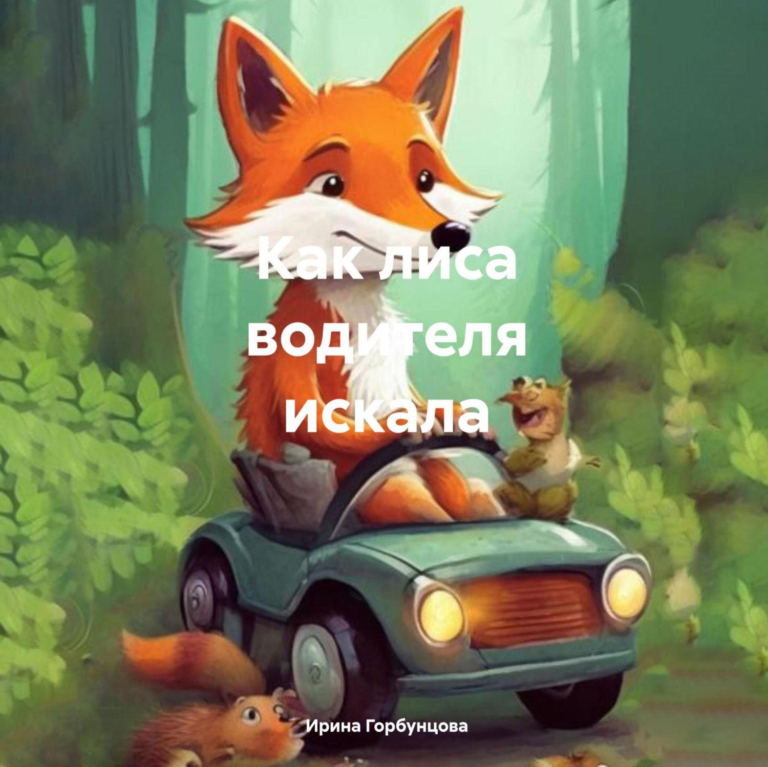 Обложка книги «Как лиса водителя искала»