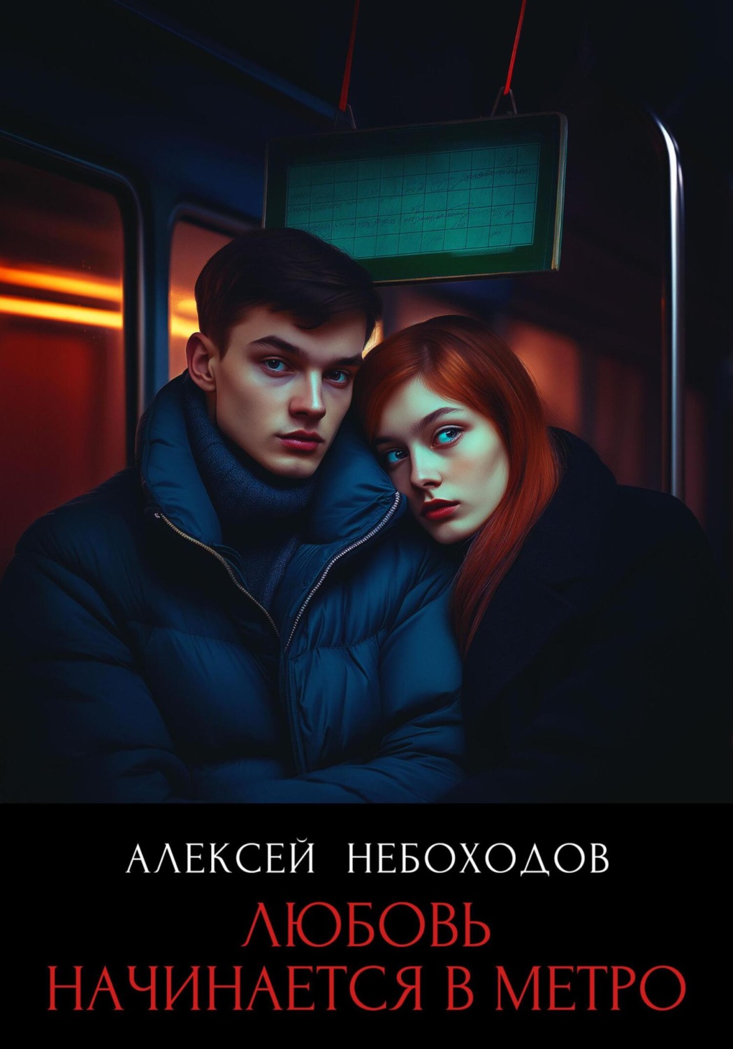 Обложка книги «Любовь начинается в метро»