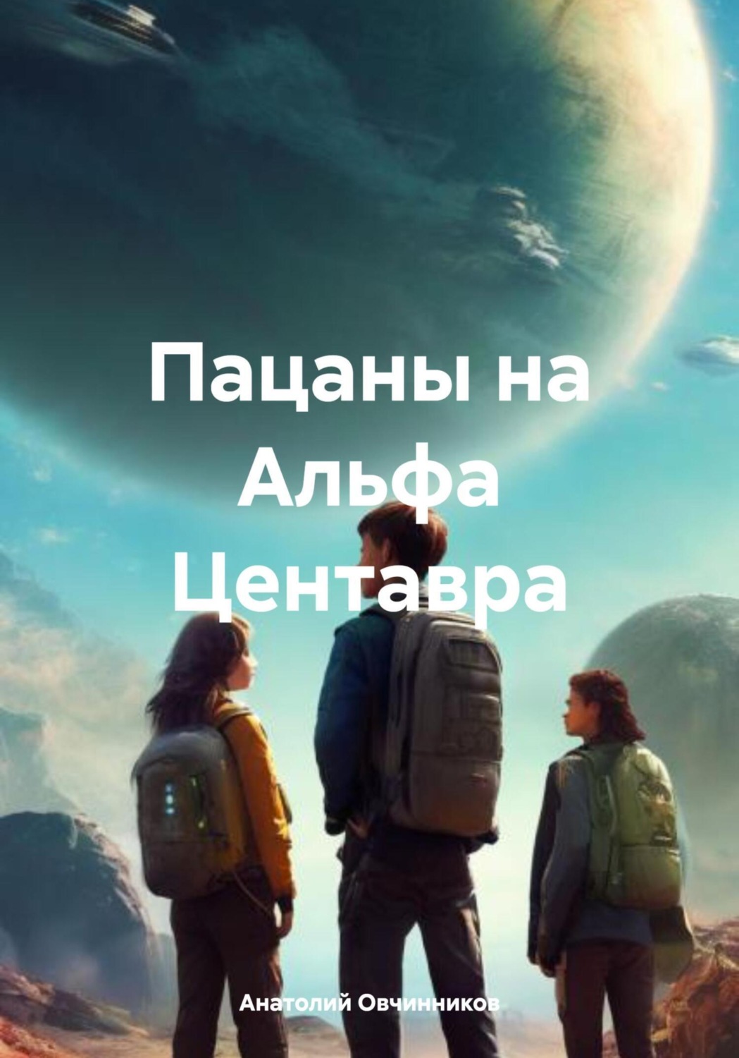 Обложка книги «Пацаны на Альфа Центавра»