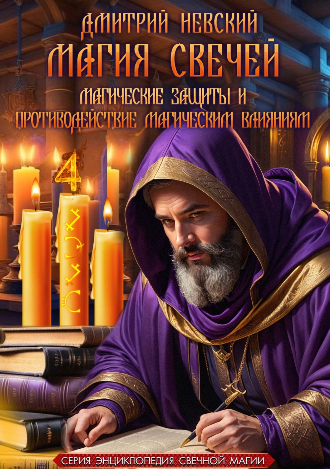 Обложка книги «Магия свечей и Магия защиты. Обряды, техники, методики»