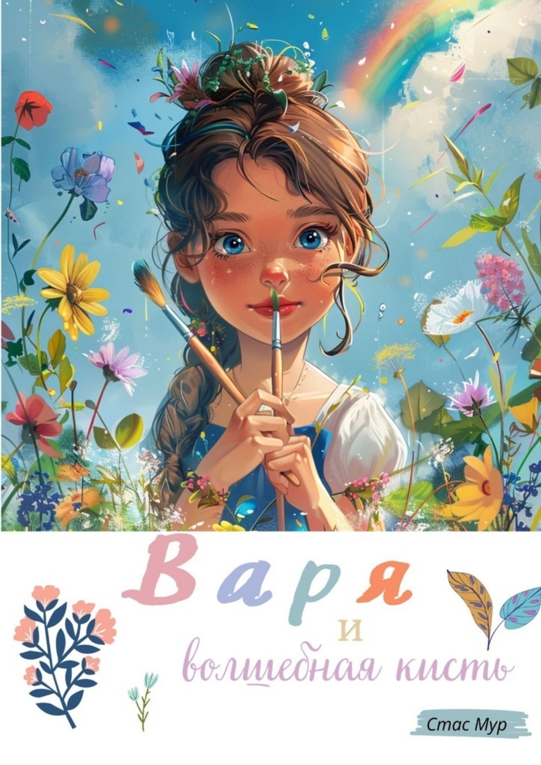Обложка книги «Варя и волшебная кисть»
