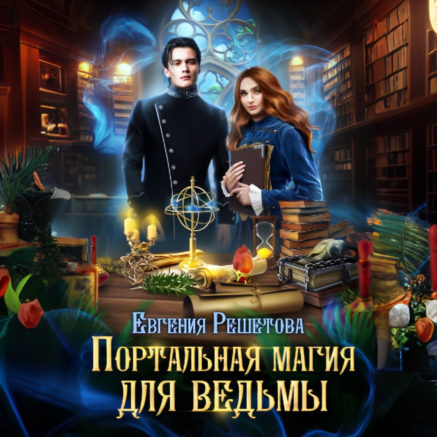 Обложка книги «Портальная магия для ведьмы»