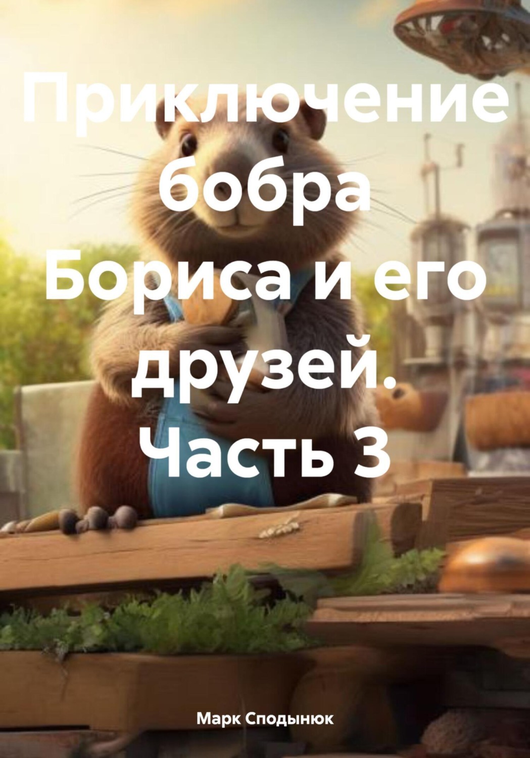 Обложка книги «Приключение бобра Бориса и его друзей. Часть 3»