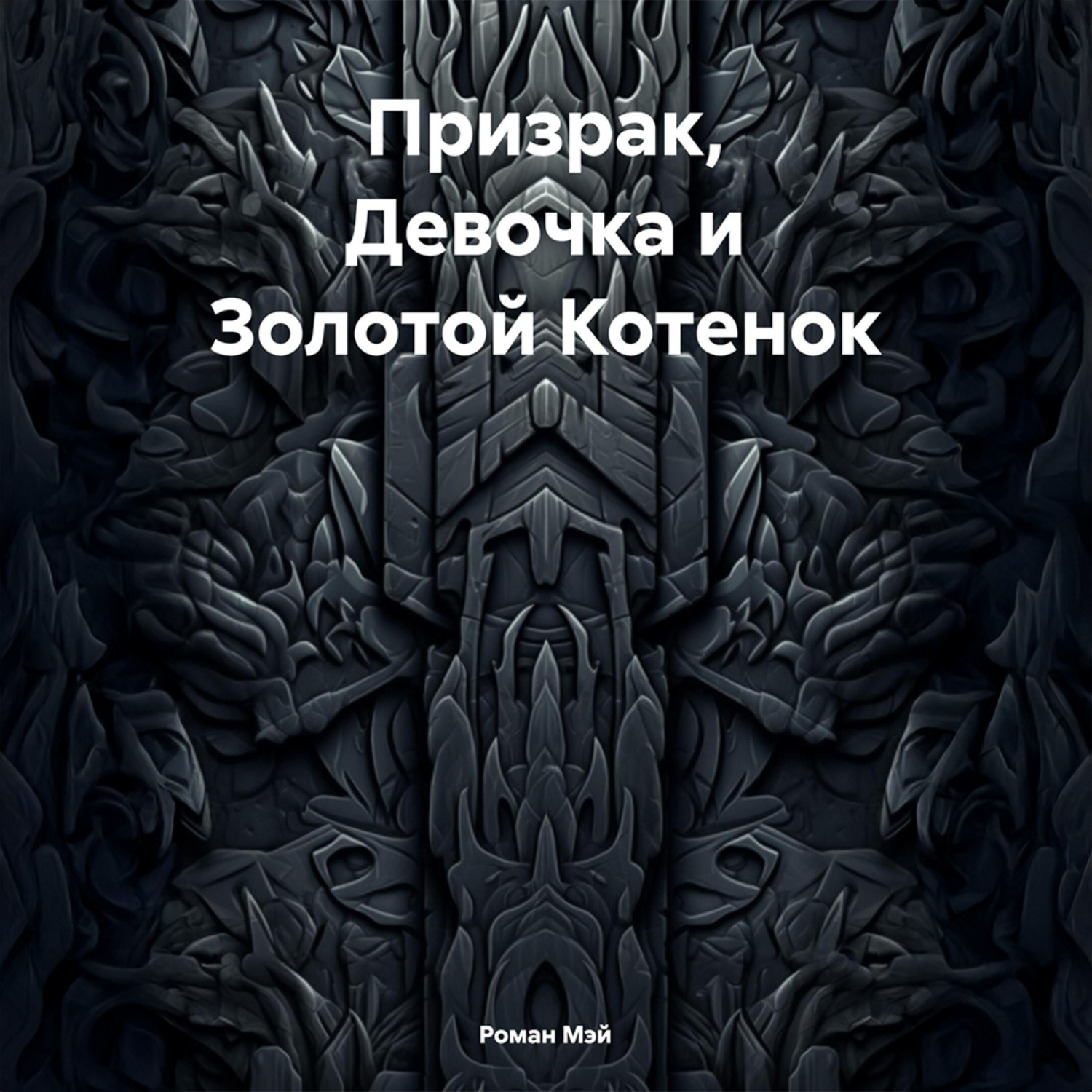 Обложка книги «Призрак, Девочка и Золотой Котенок»