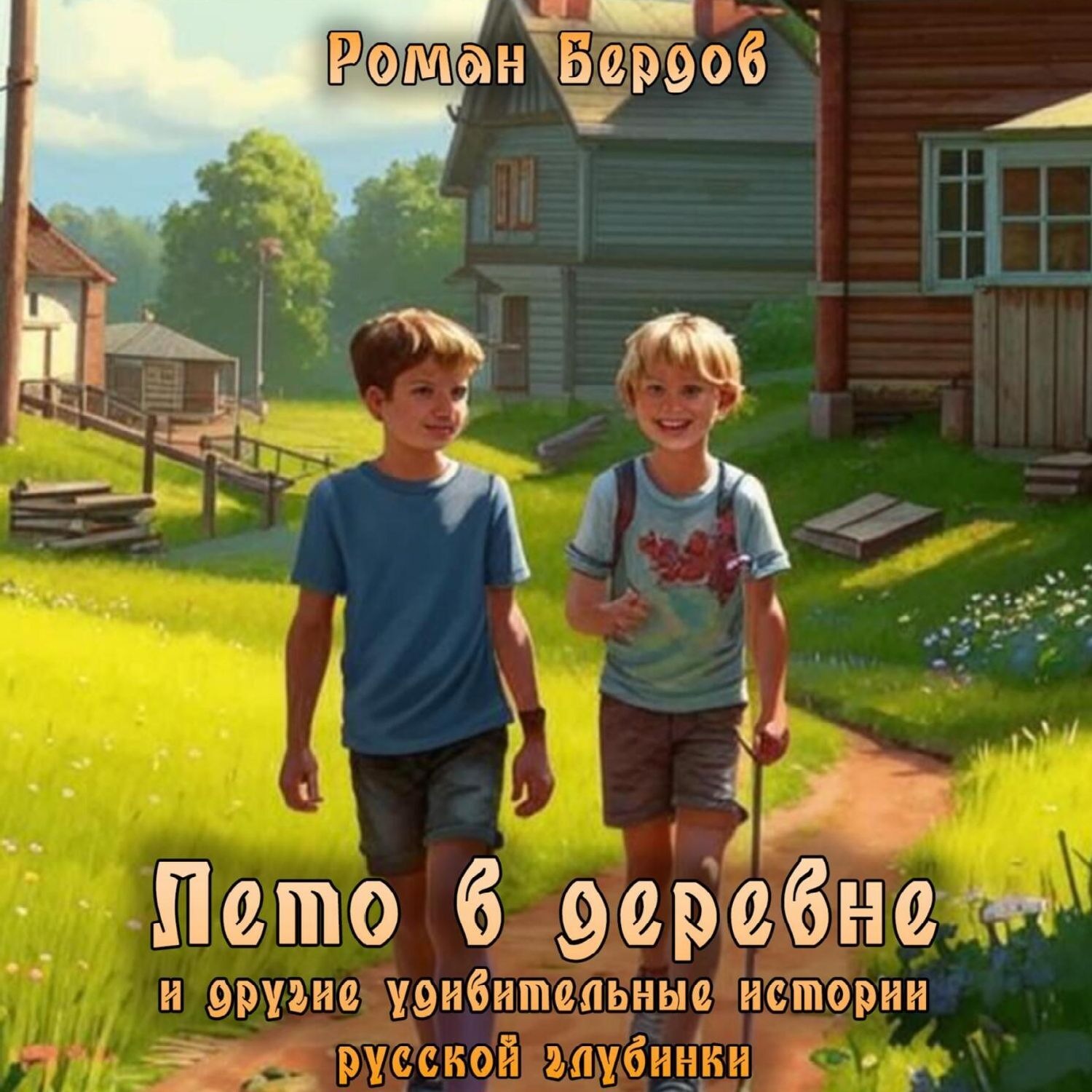 Обложка книги «Лето в деревне и другие удивительные истории Русской глубинки»