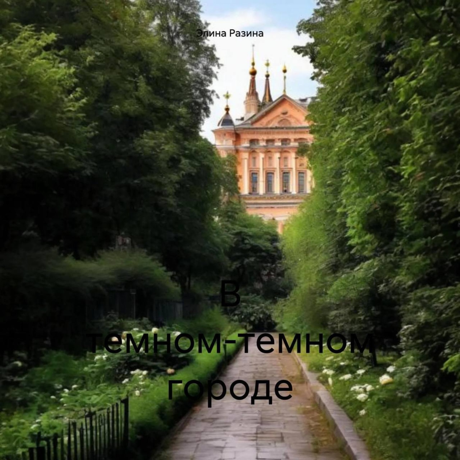 Обложка книги «В темном-темном городе»
