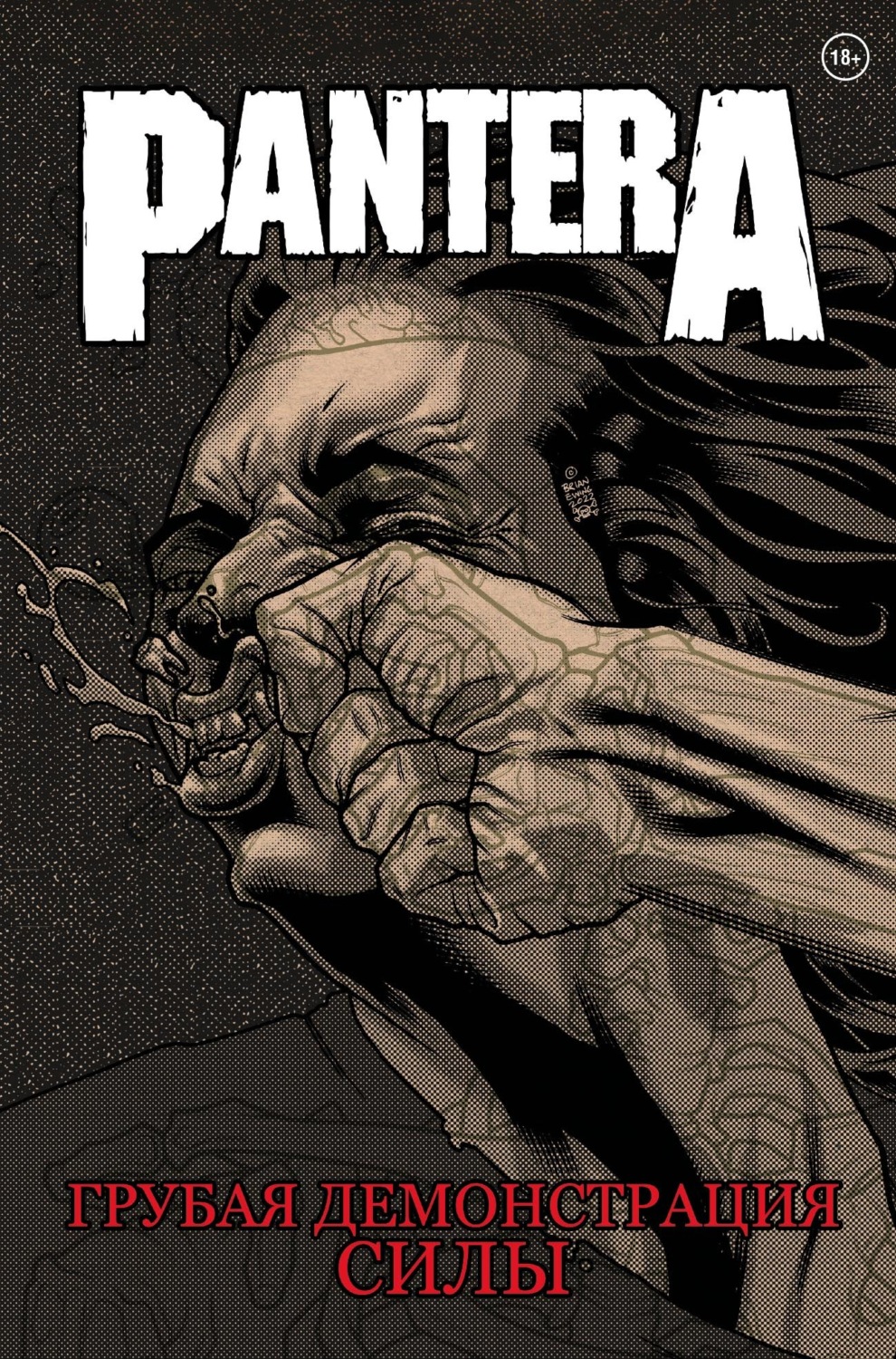 Обложка книги «Pantera. Грубая демонстрация силы»