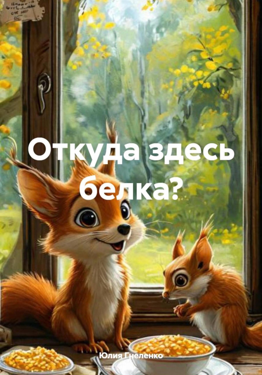 Обложка книги «Откуда здесь белка?»
