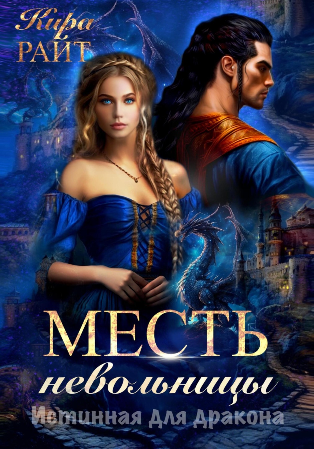 Обложка книги «Месть невольницы. Истинная для дракона»