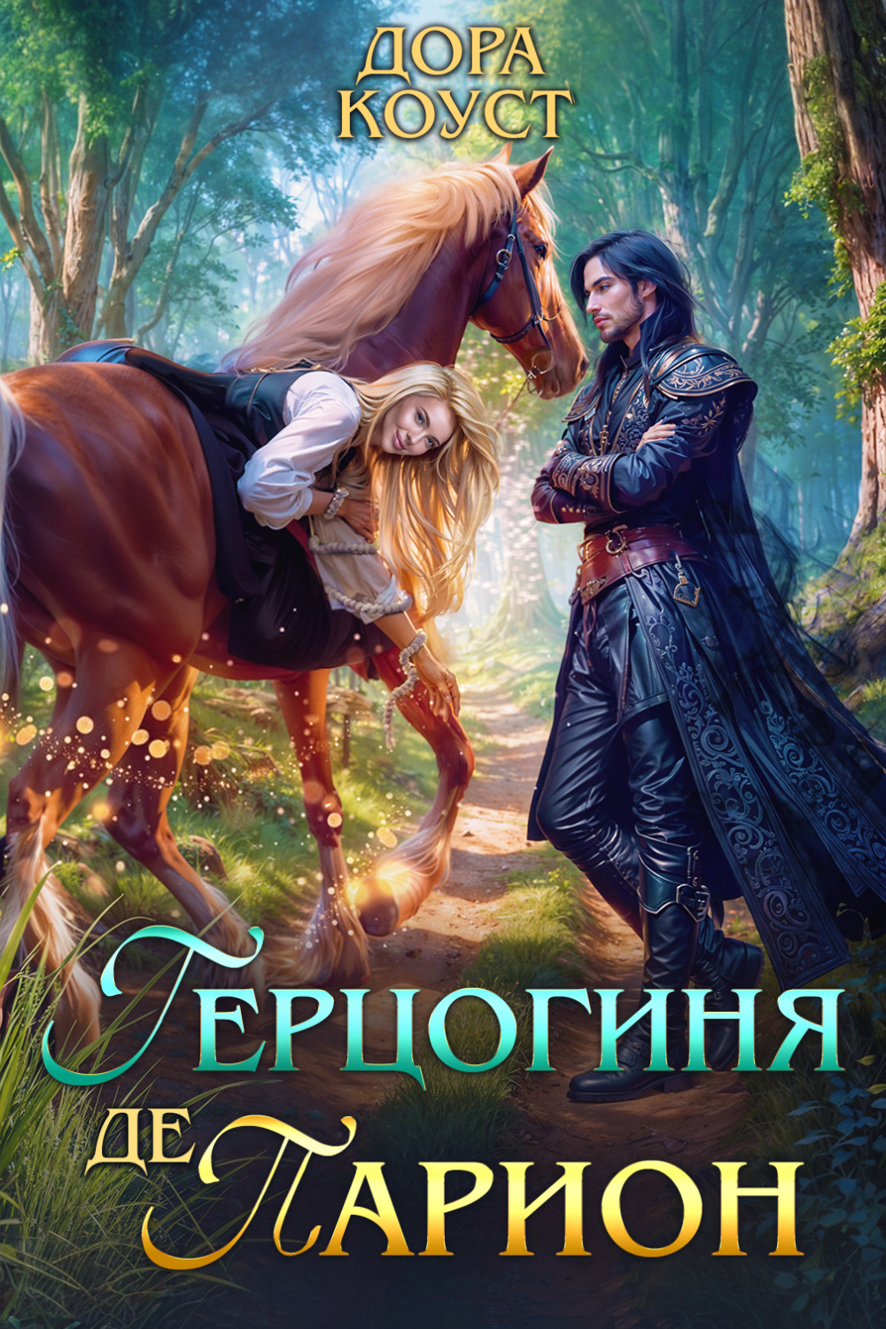 Обложка книги «Герцогиня де Парион»