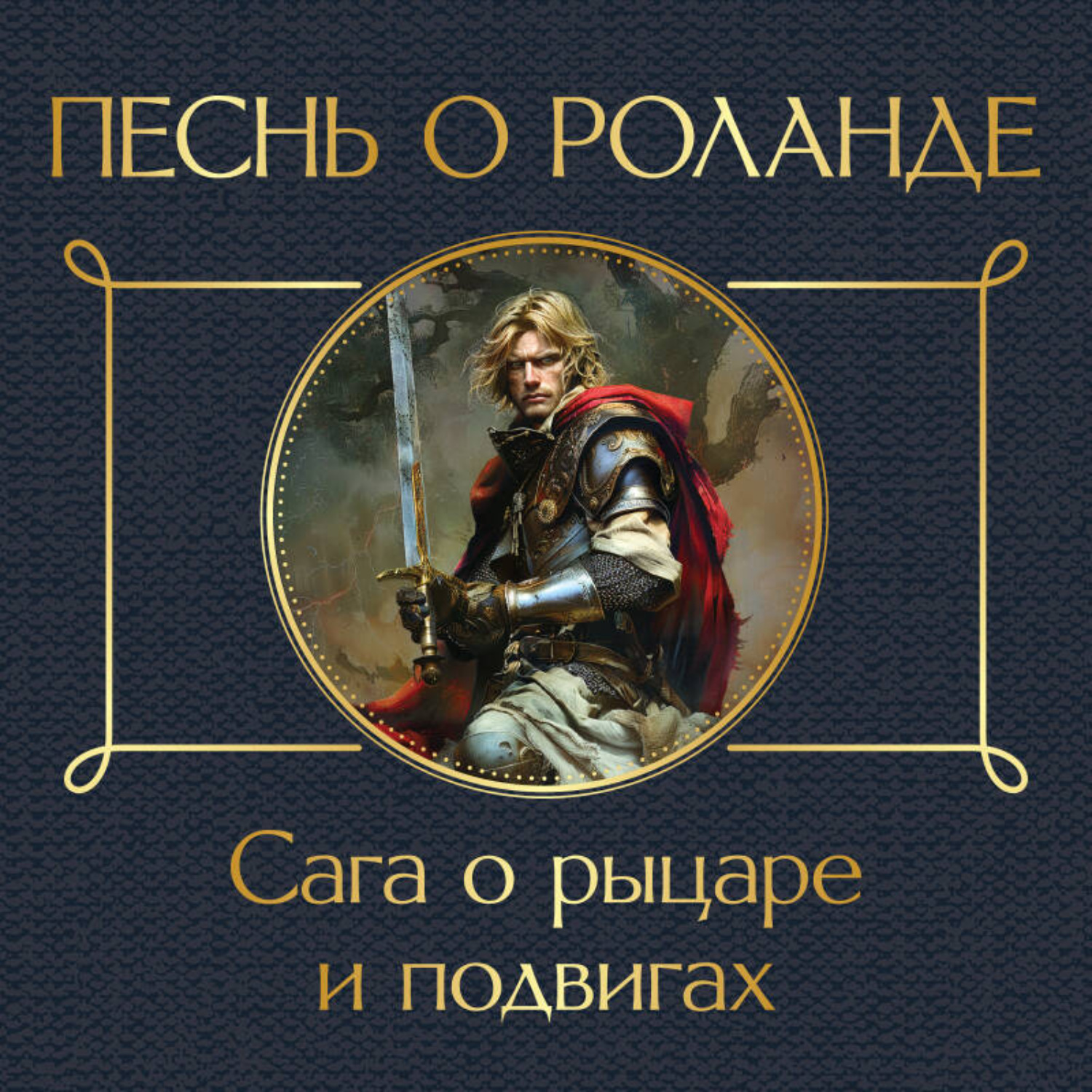 Обложка книги «Песнь о Роланде. Сага о рыцаре и подвигах»