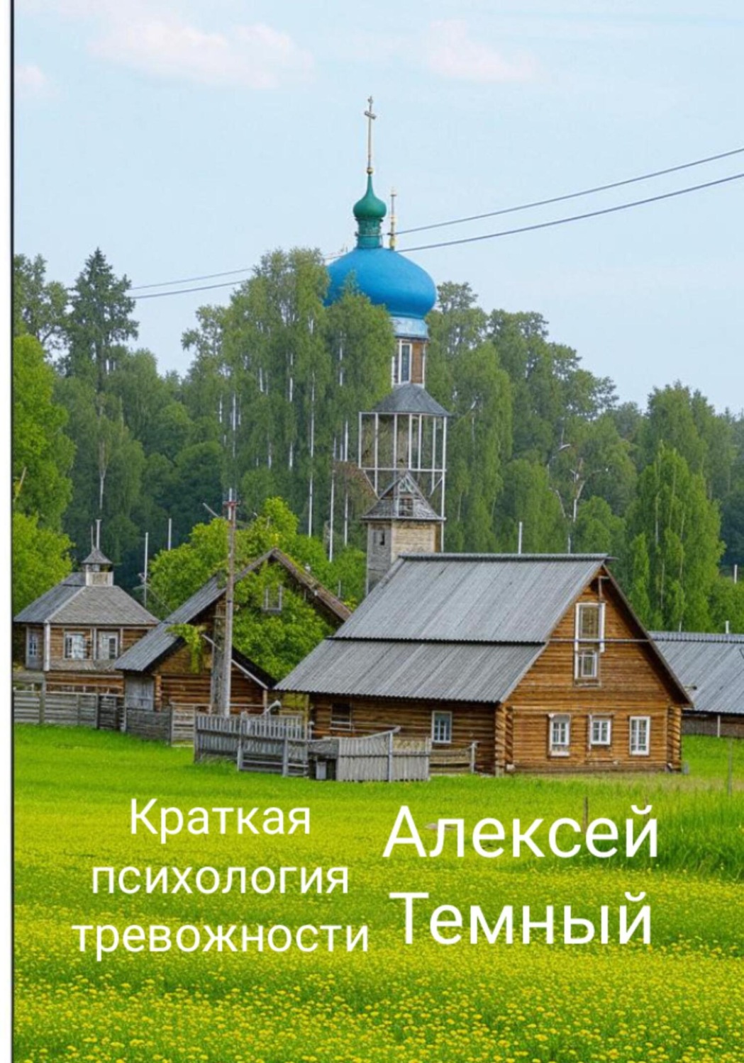 Обложка книги «Краткая психология тревожности»