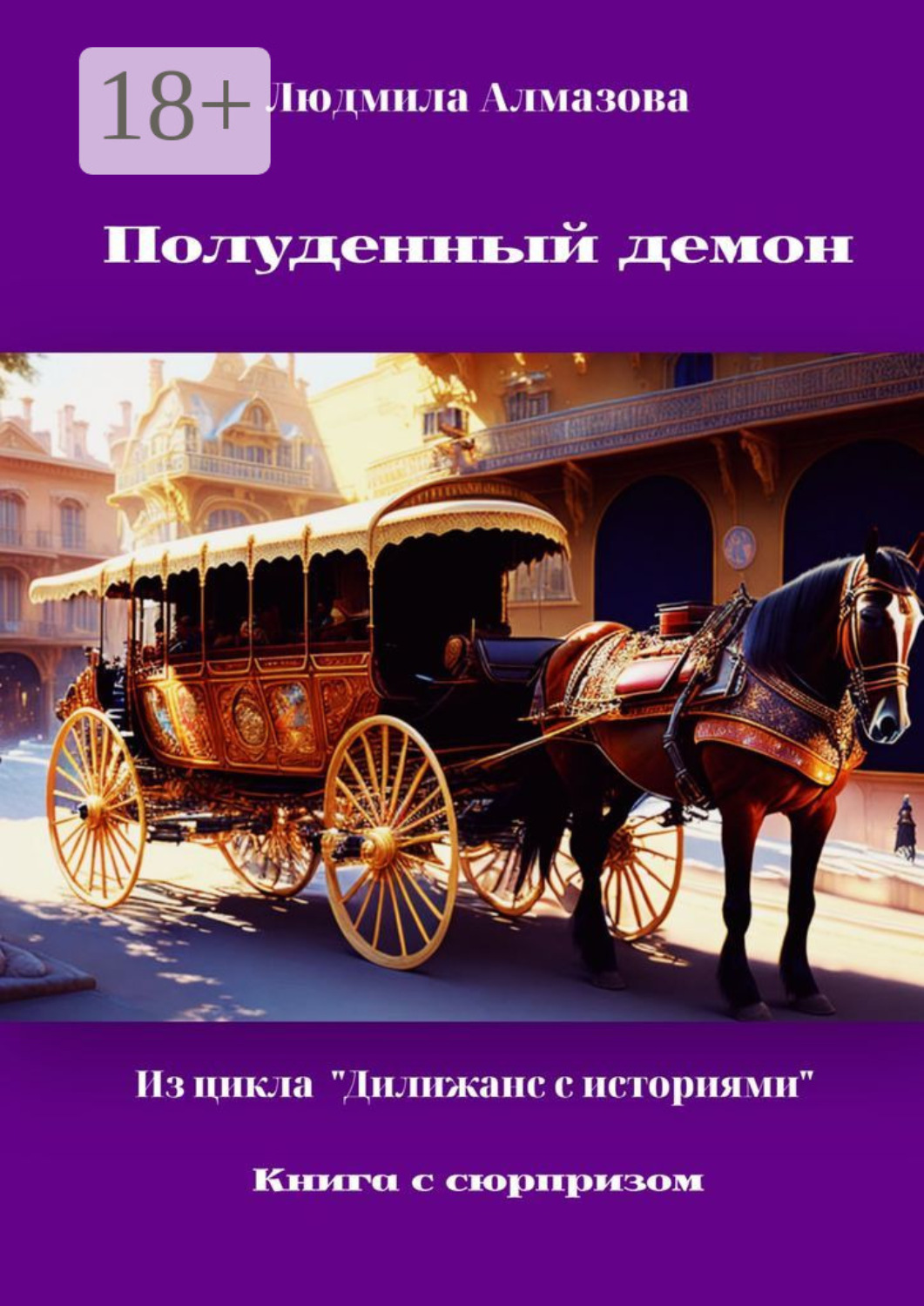 Обложка книги «Полуденный демон. Из цикла «Дилижанс с историями»»