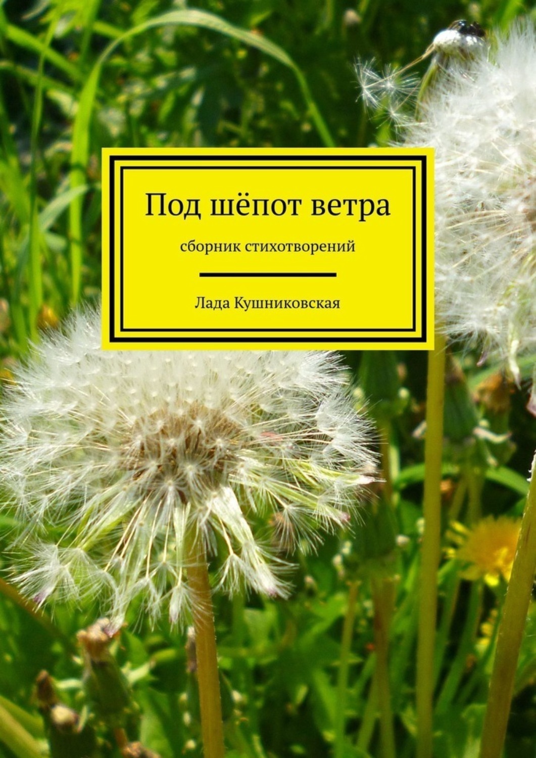 Обложка книги «Под шёпот ветра. Сборник стихотворений»
