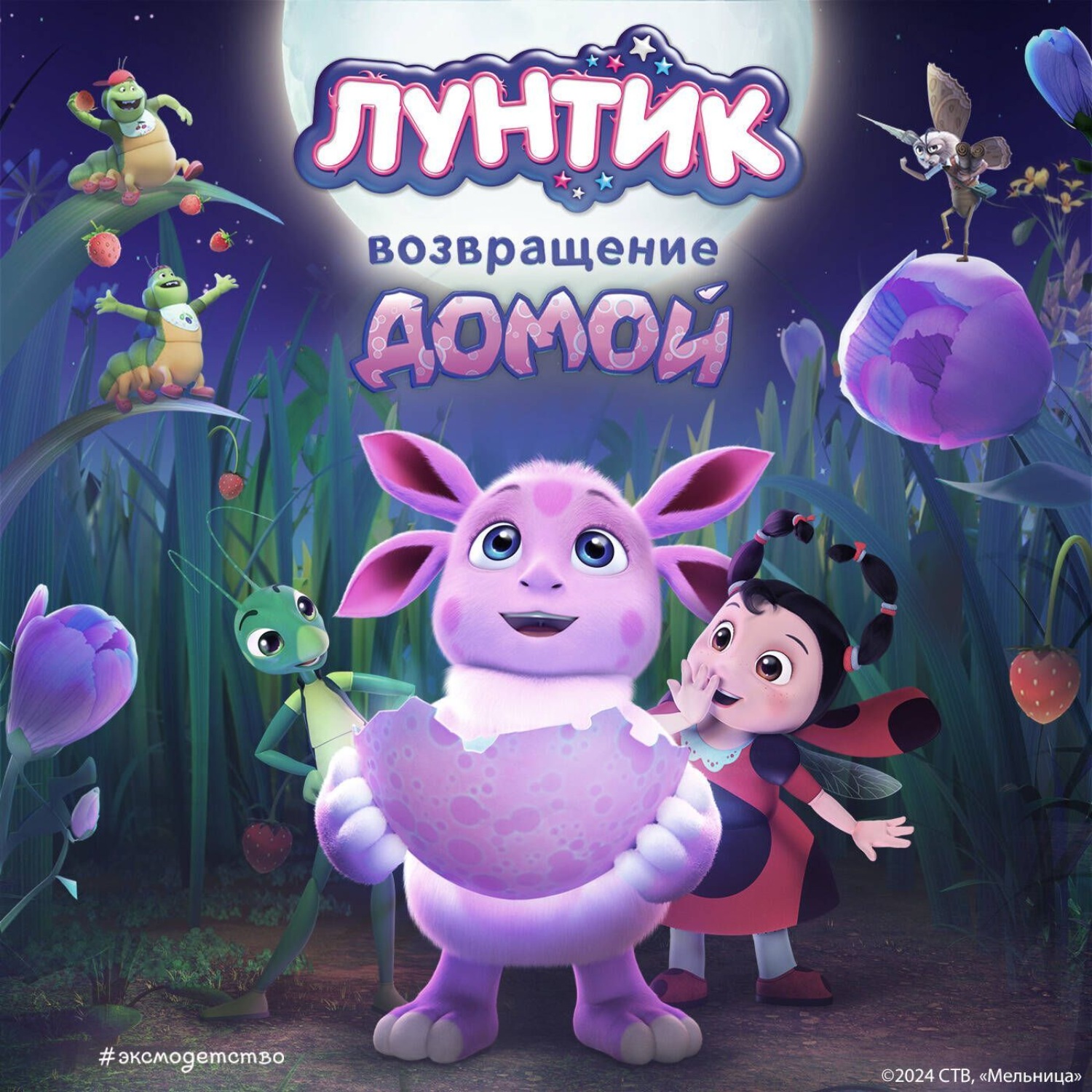 Обложка книги «Лунтик. Возвращение домой»