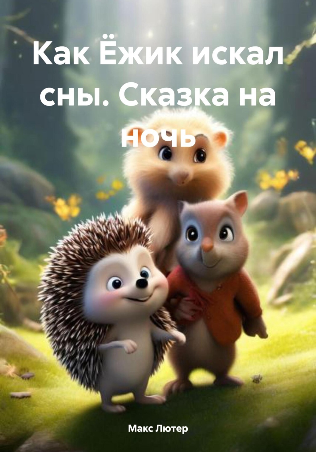 Обложка книги «Как Ёжик искал сны. Сказка на ночь»