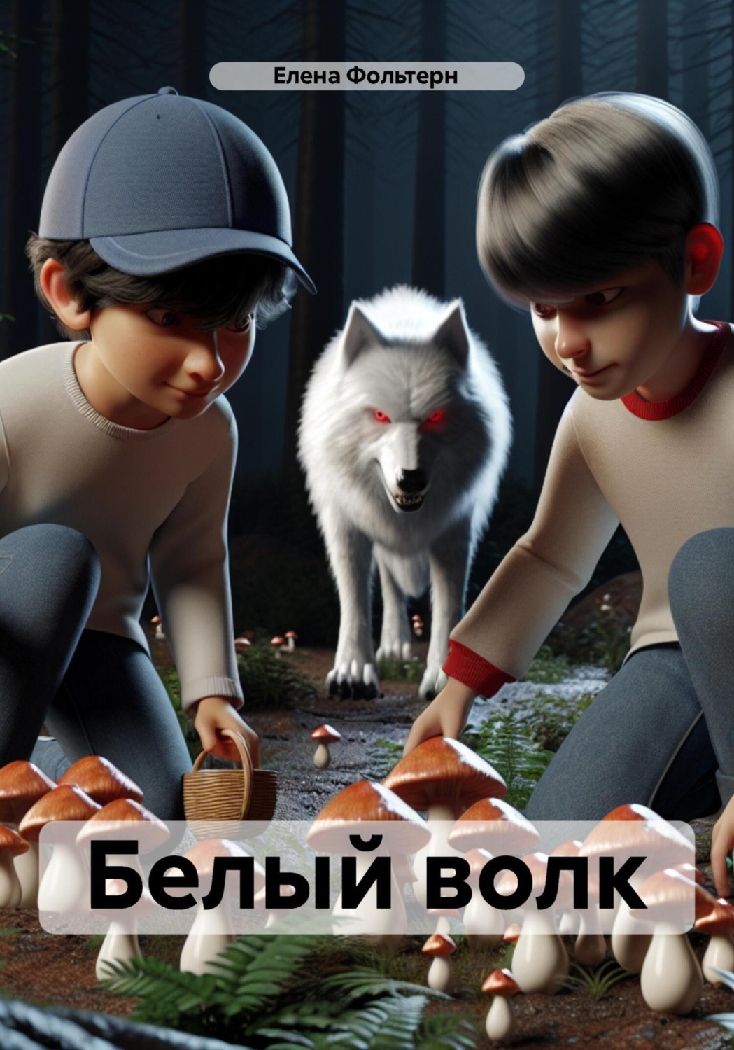 Обложка книги «Белый волк»