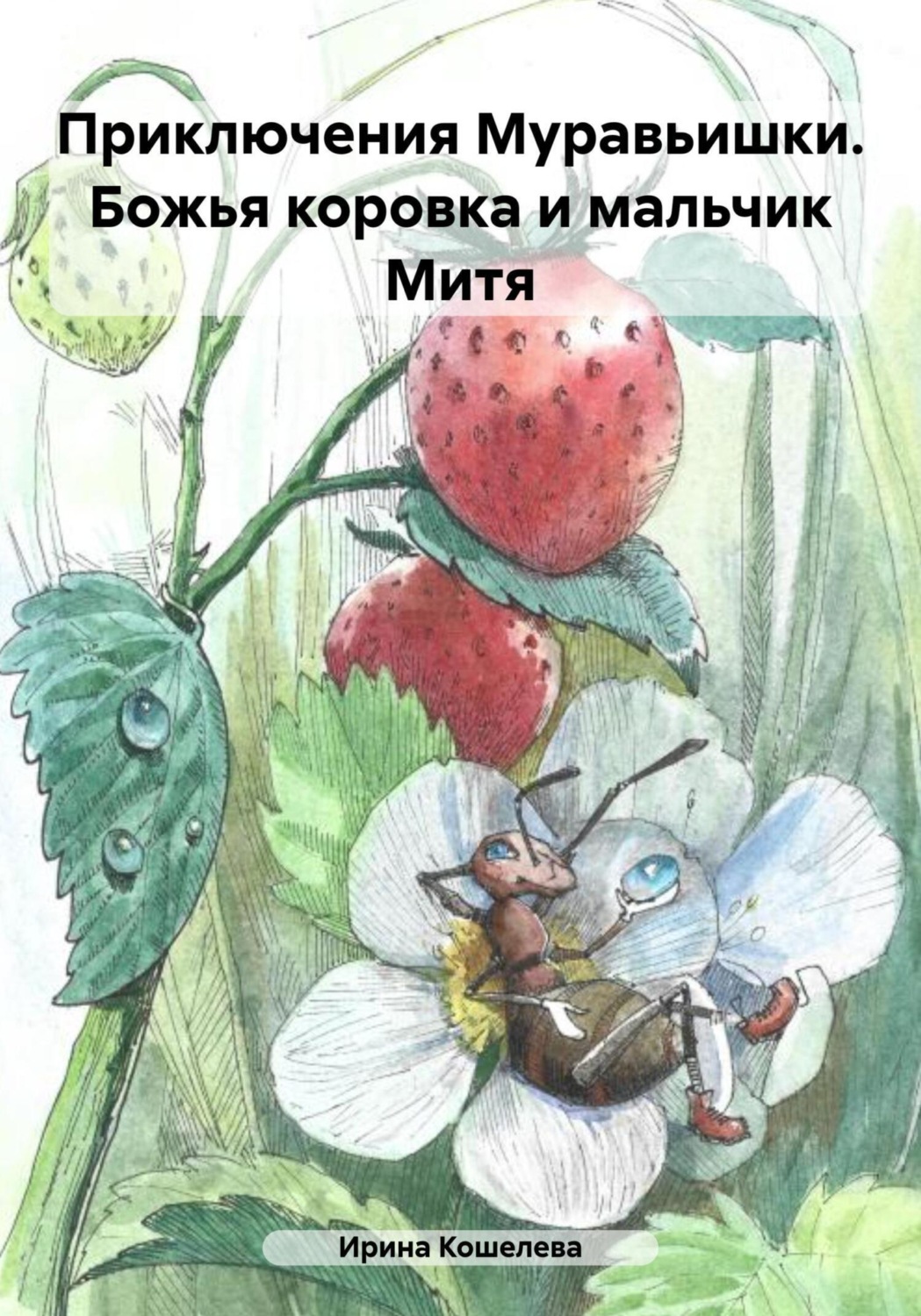 Обложка книги «Приключения Муравьишки. Божья коровка и мальчик Митя»
