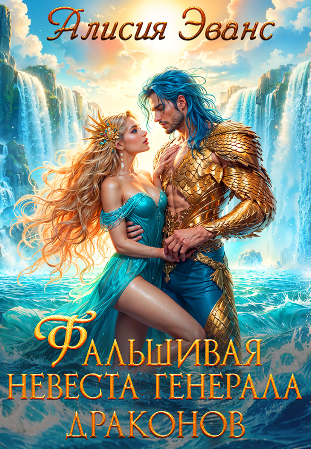 Обложка книги «Фальшивая невеста генерала драконов»