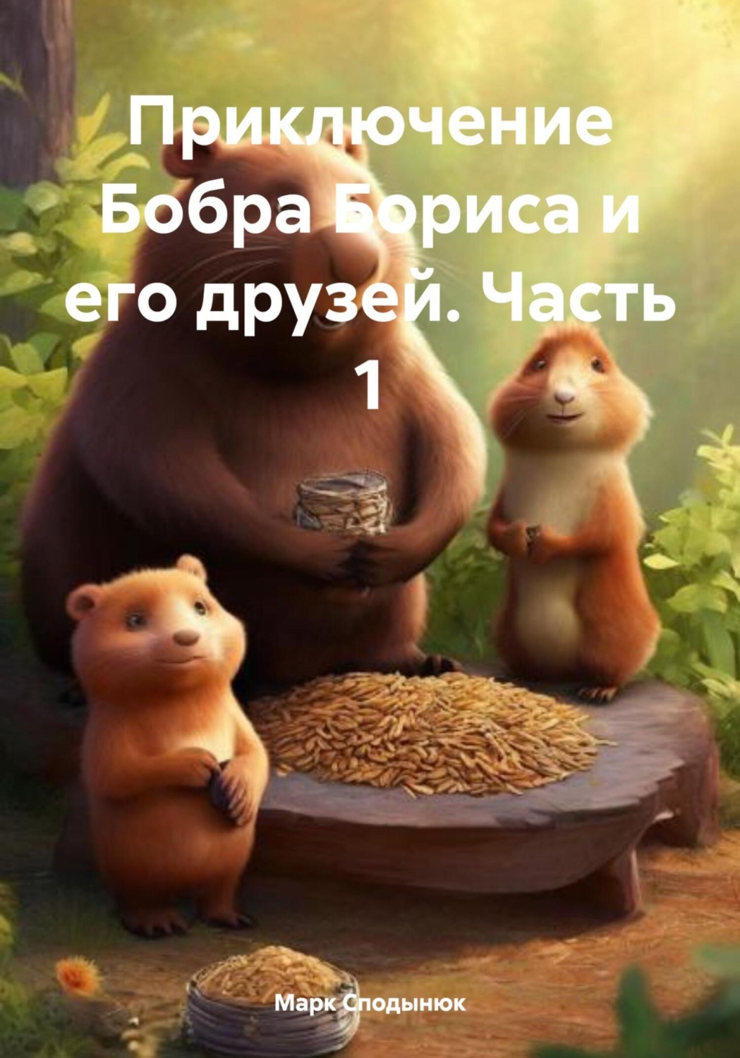 Обложка книги «Приключение Бобра Бориса и его друзей. Часть 1»
