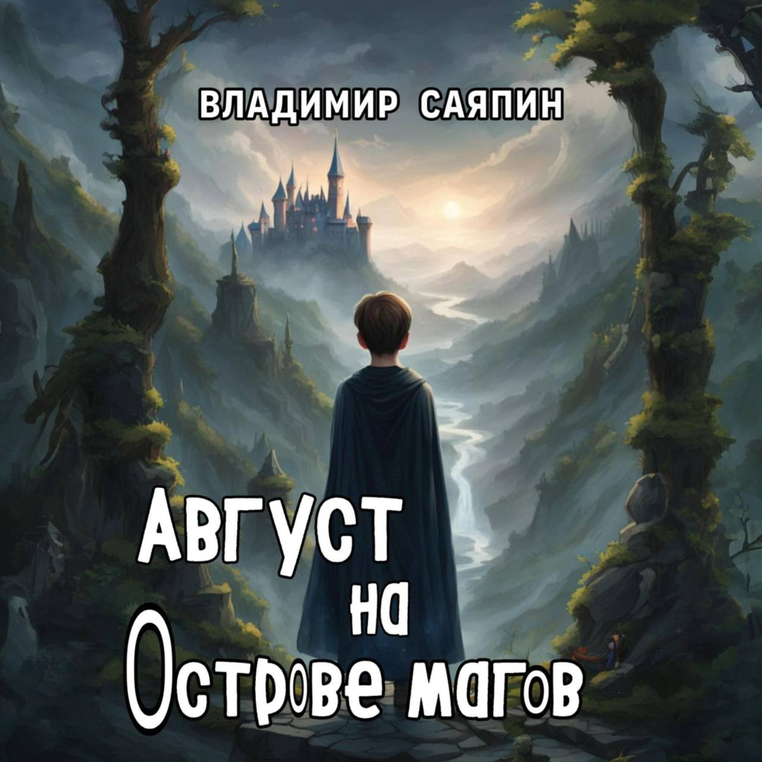 Обложка книги «Август на Острове магов»