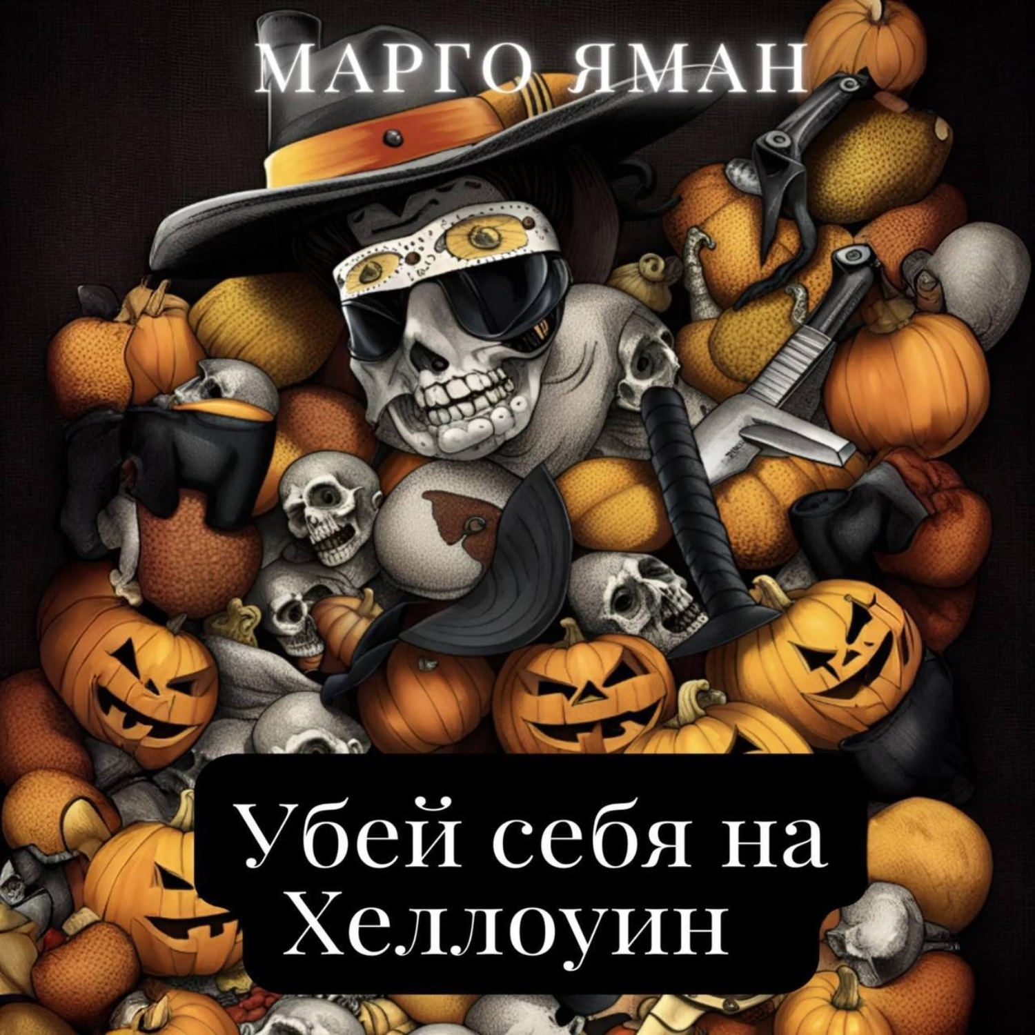 Обложка книги «Убей себя на Хэллоуин»