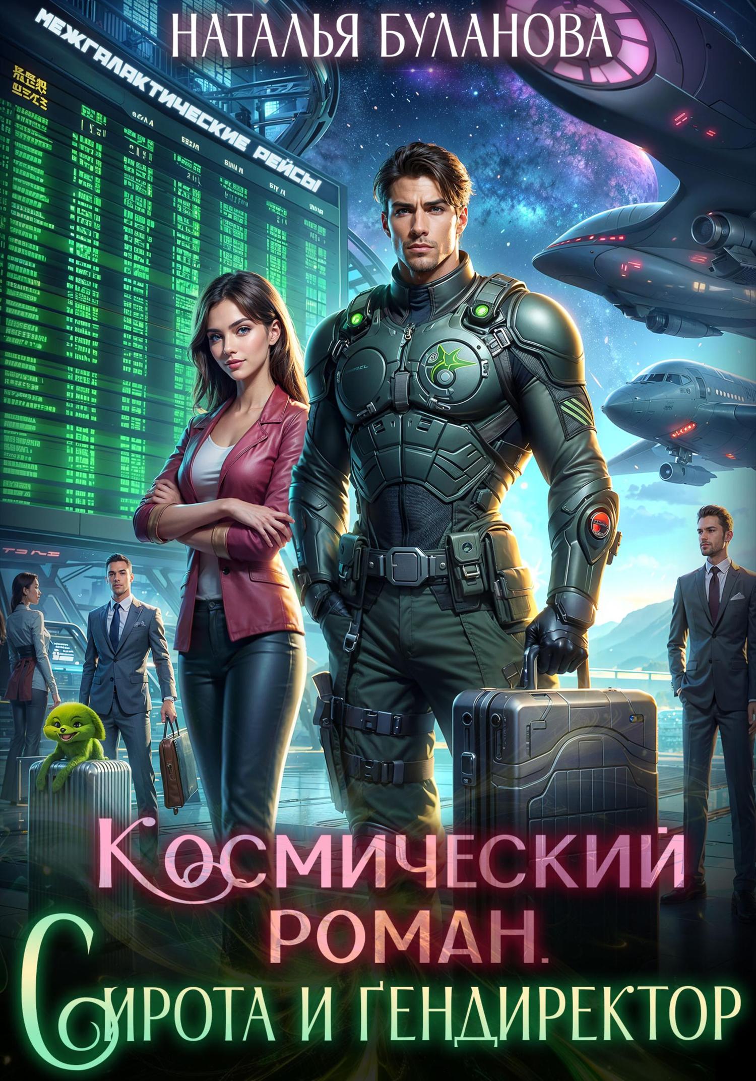 Обложка книги «Космический роман. Сирота и гендиректор»
