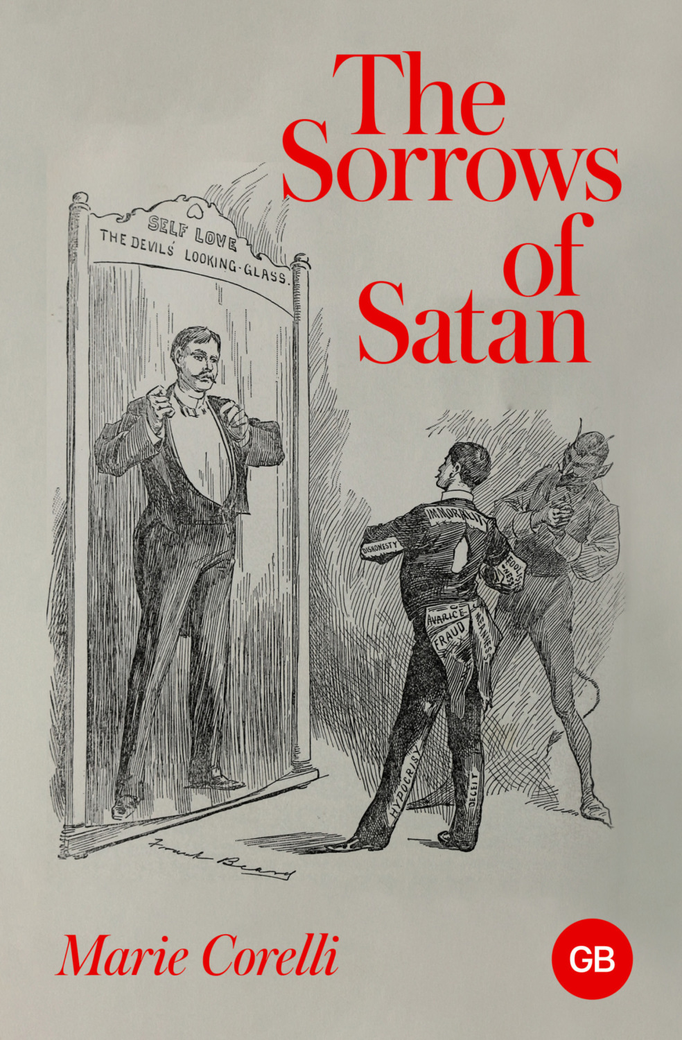 Обложка книги «The Sorrows of Satan»