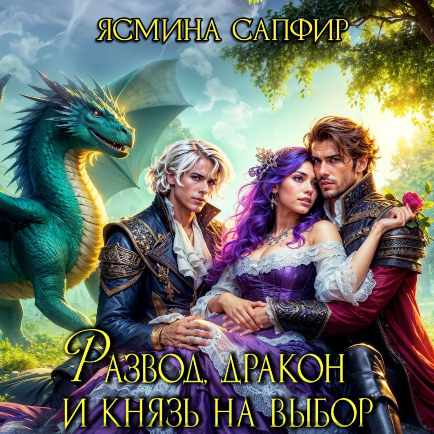 Обложка книги «Развод, дракон и князь на выбор»