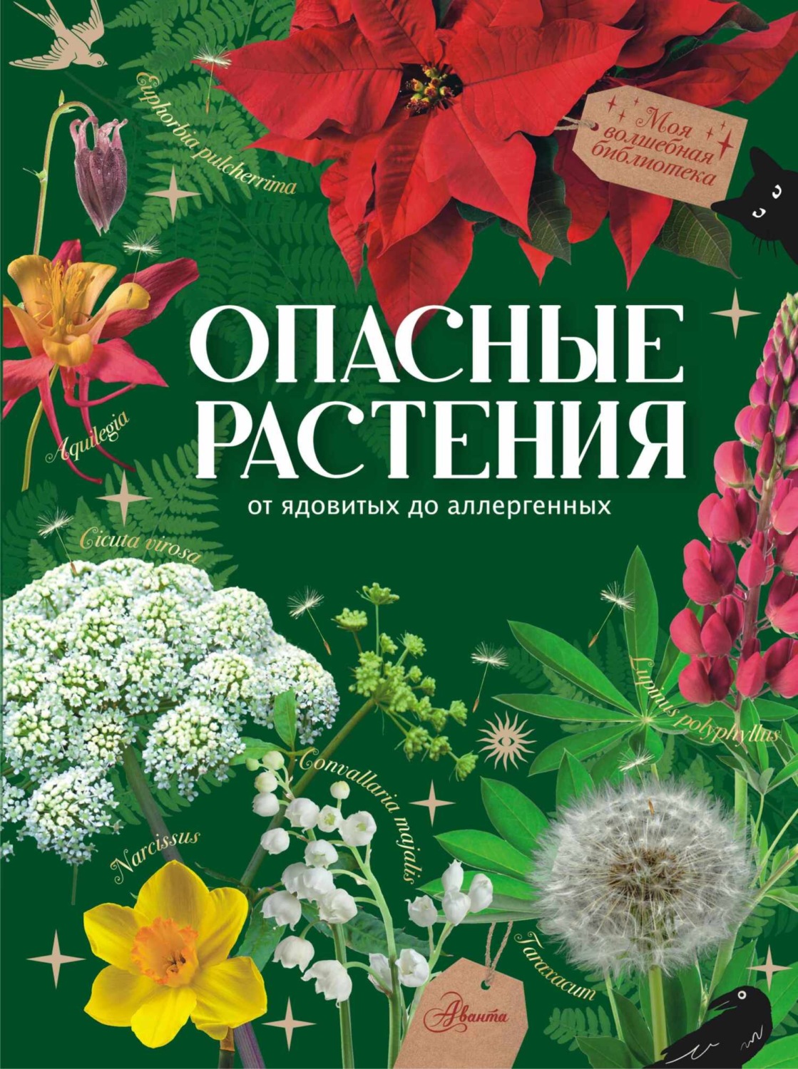 Обложка книги «Опасные растения. От ядовитых до аллергенных»