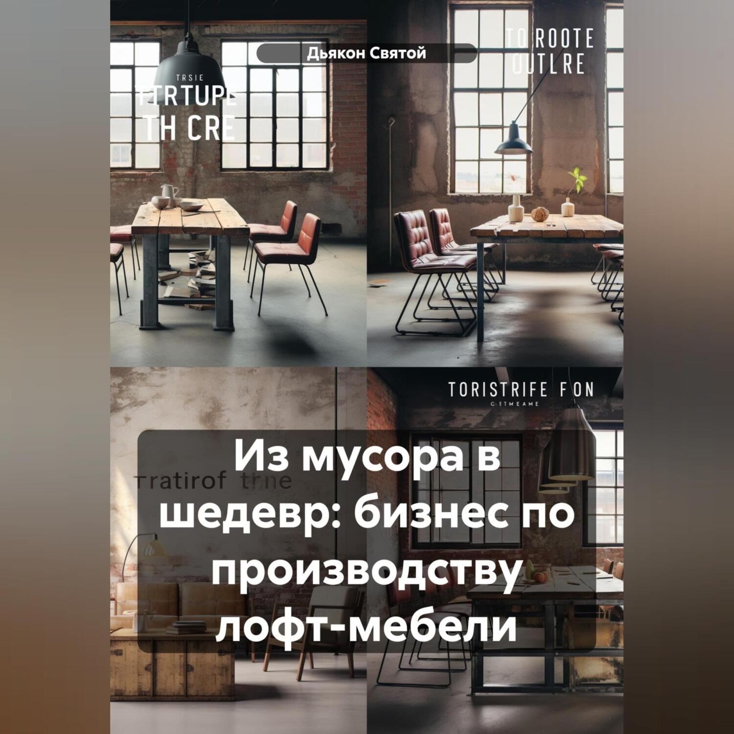 Обложка книги «Из мусора в шедевр: бизнес по производству лофт-мебели»