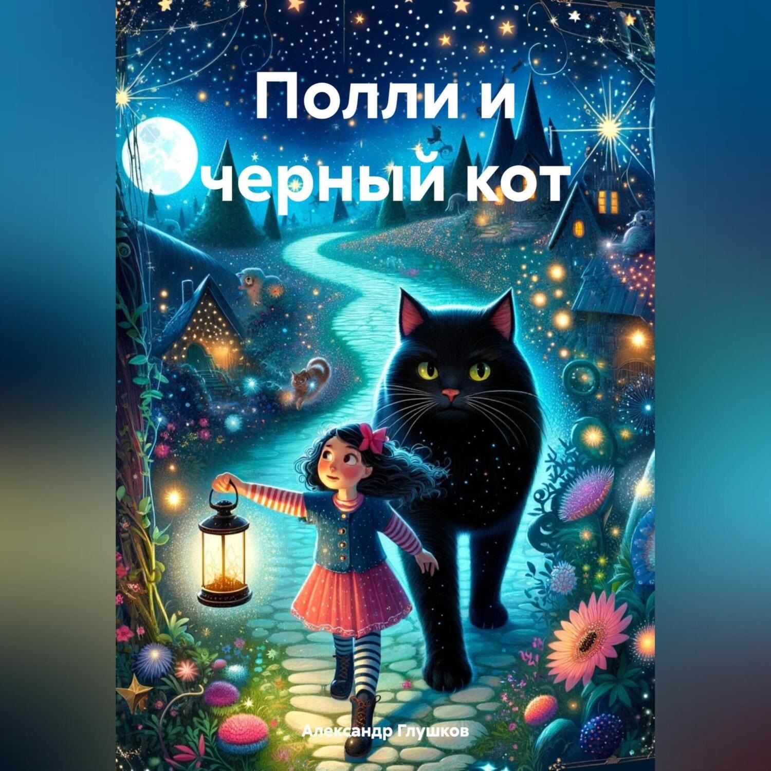 Обложка книги «Полли и черный кот»