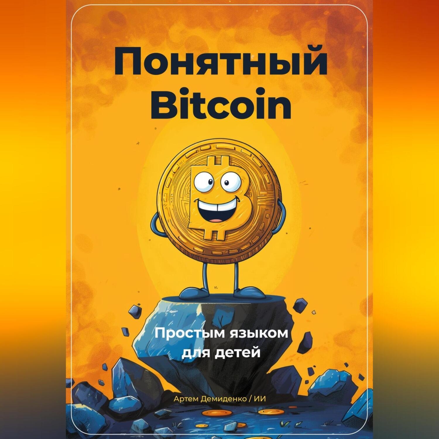 Обложка книги «Понятный Bitcoin. Простым языком для детей»