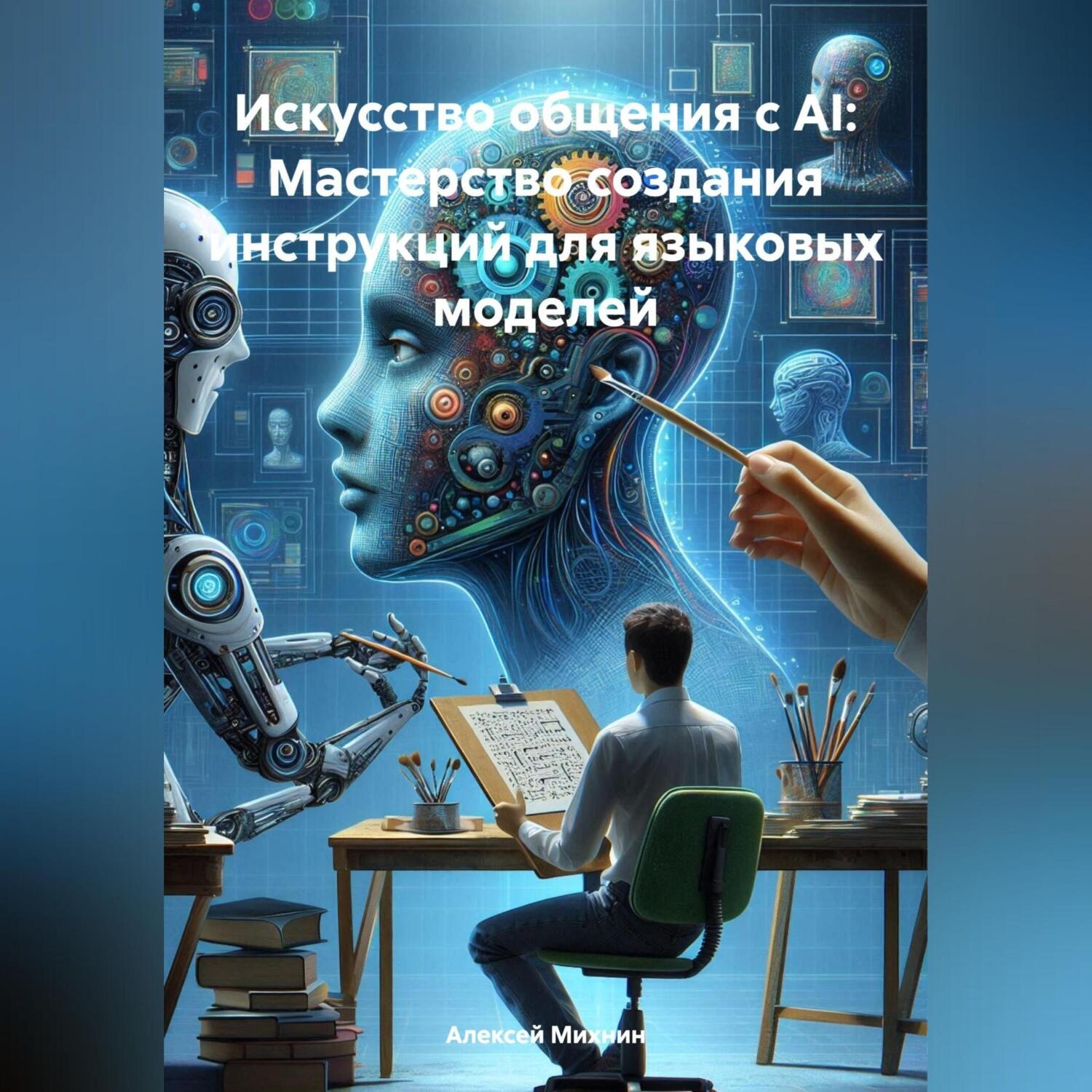 Обложка книги «Искусство общения с AI: Мастерство создания инструкций для языковых моделей»