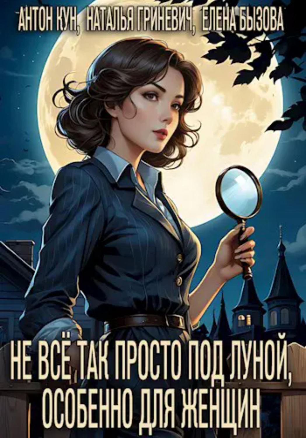 Обложка книги «Не всё так просто под луной, особенно для женщин»