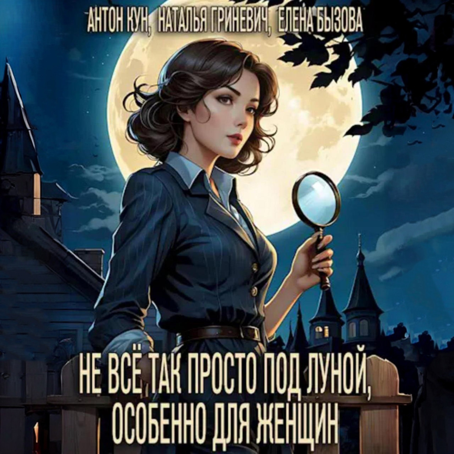 Обложка книги «Не всё так просто под луной, особенно для женщин»