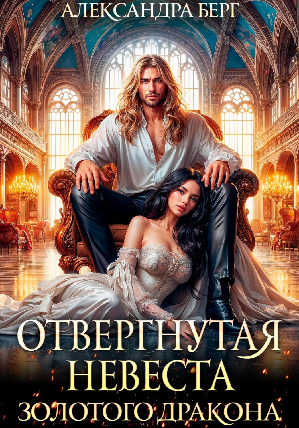 Обложка книги «Отвергнутая невеста Золотого дракона»