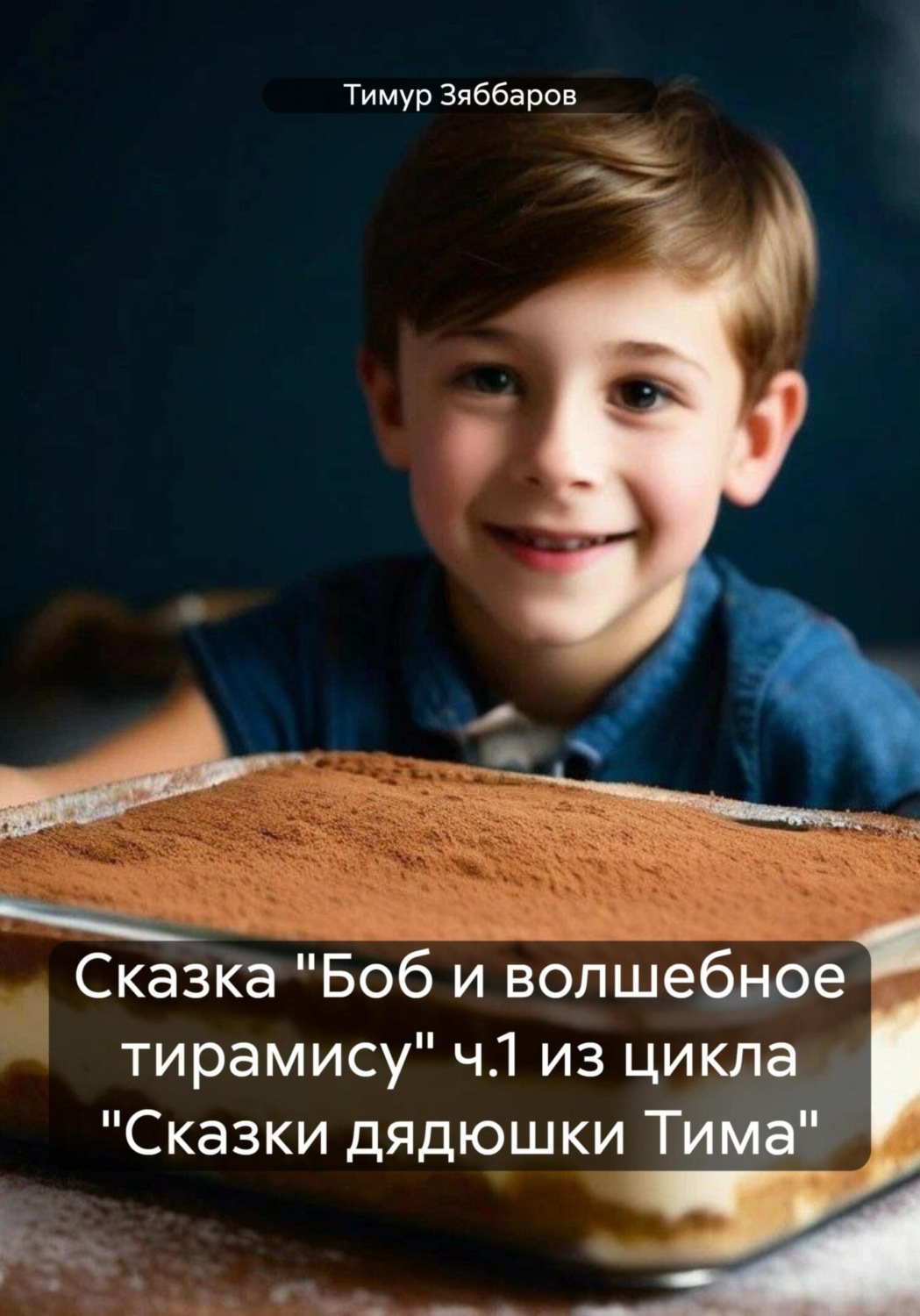 Обложка книги «Сказка «Боб и волшебное тирамису» ч.1 из цикла «Сказки дядюшки Тима»»