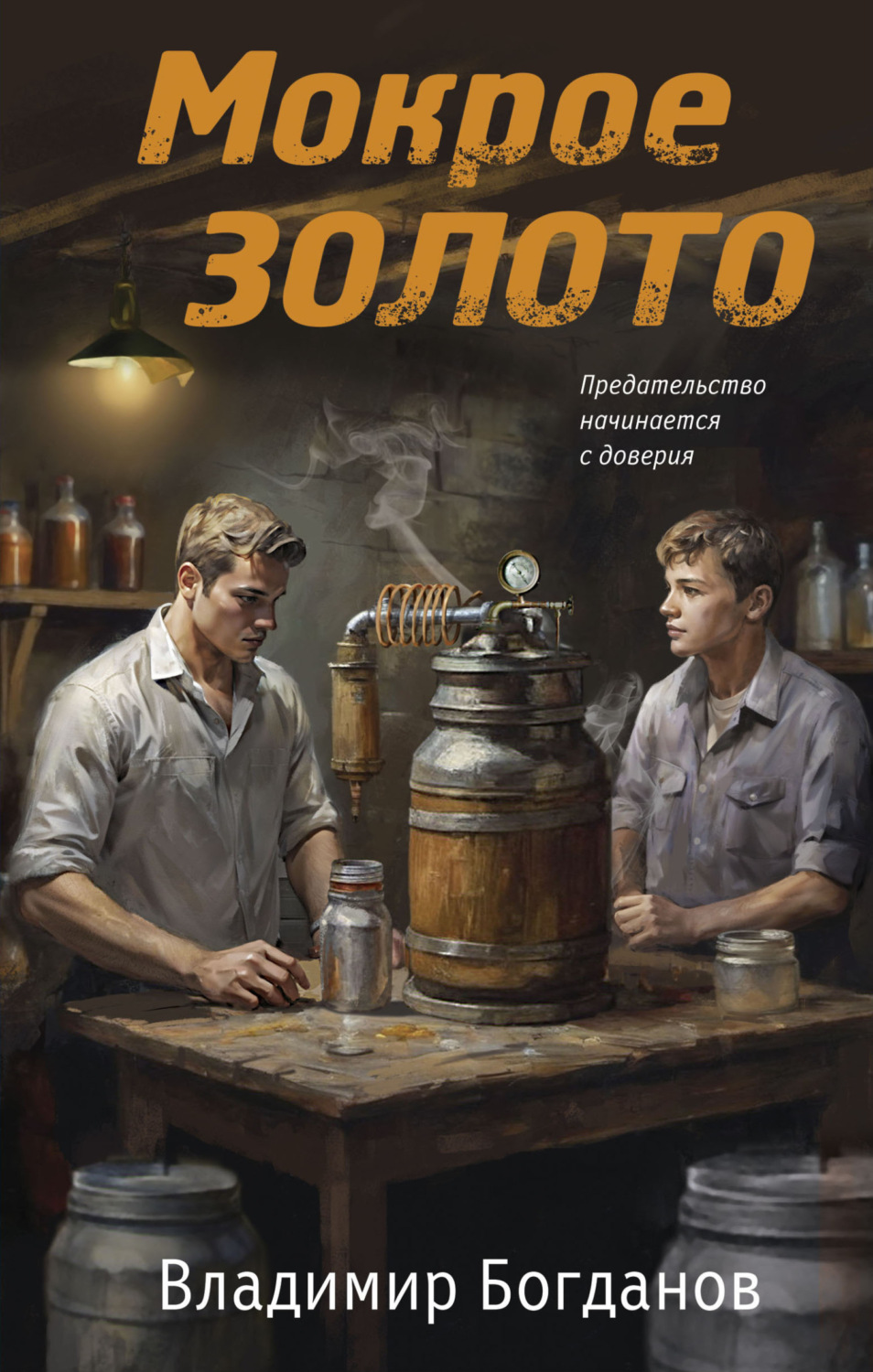 Обложка книги «Мокрое золото»