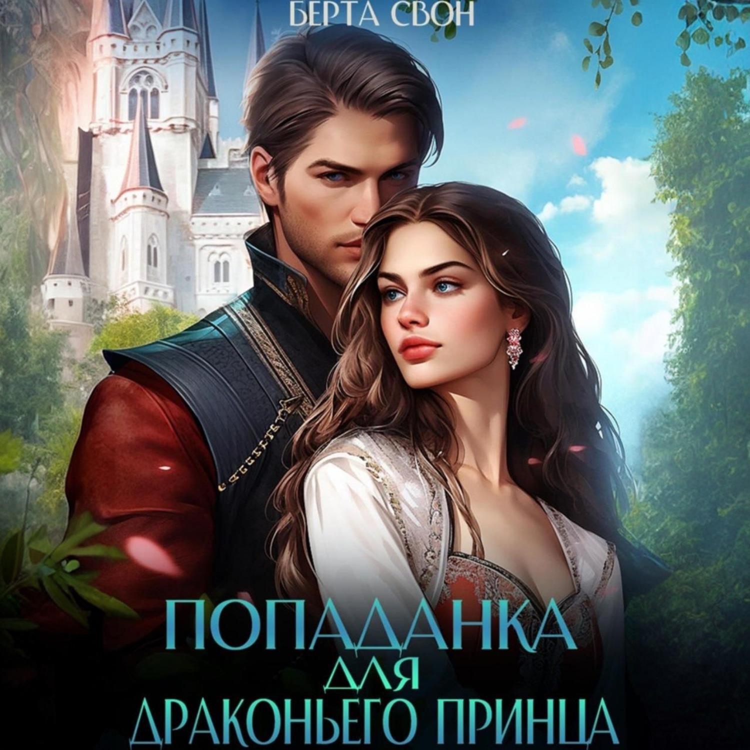 Обложка книги «Попаданка для драконьего принца»