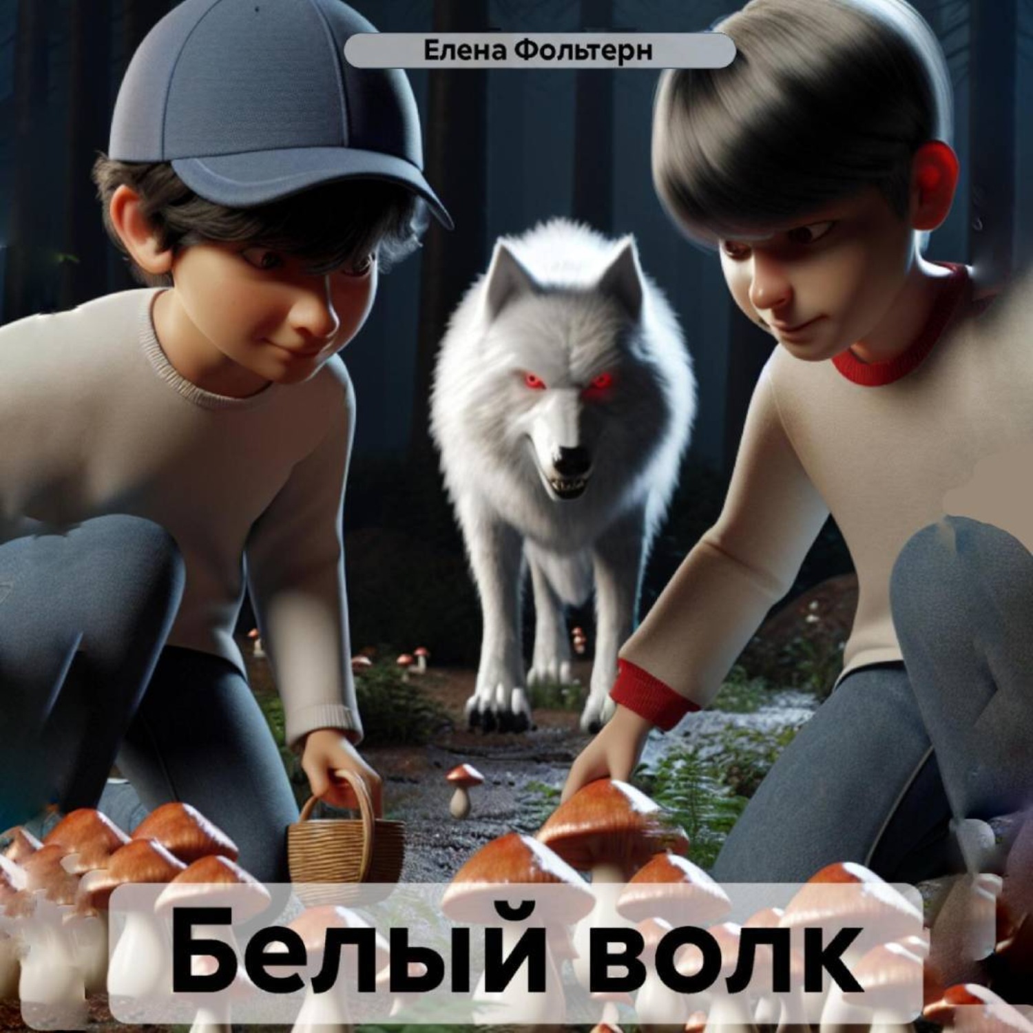 Обложка книги «Белый волк»