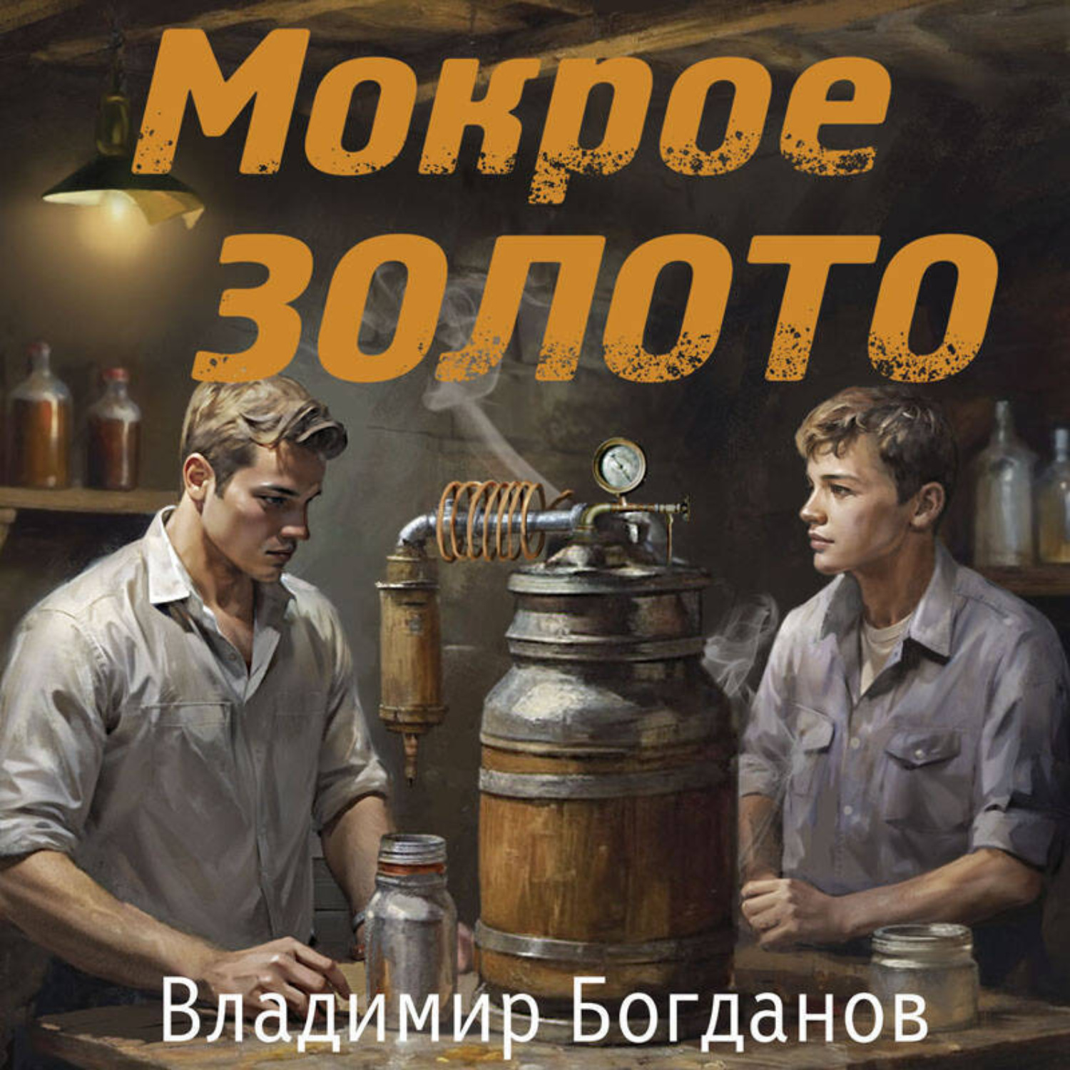 Обложка книги «Мокрое золото»