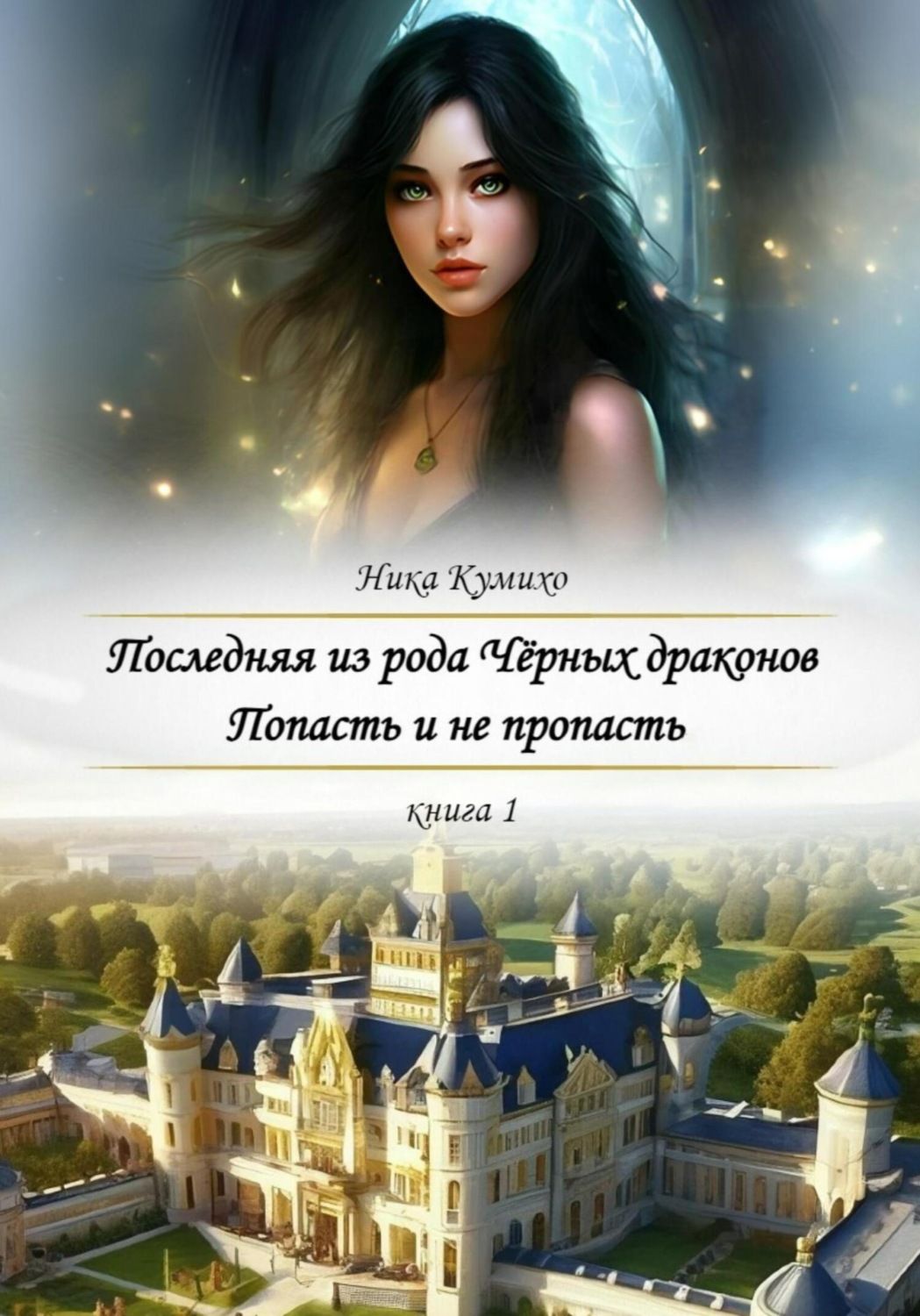 Обложка книги «Последняя из рода Чёрных Драконов. Попасть и не пропасть»