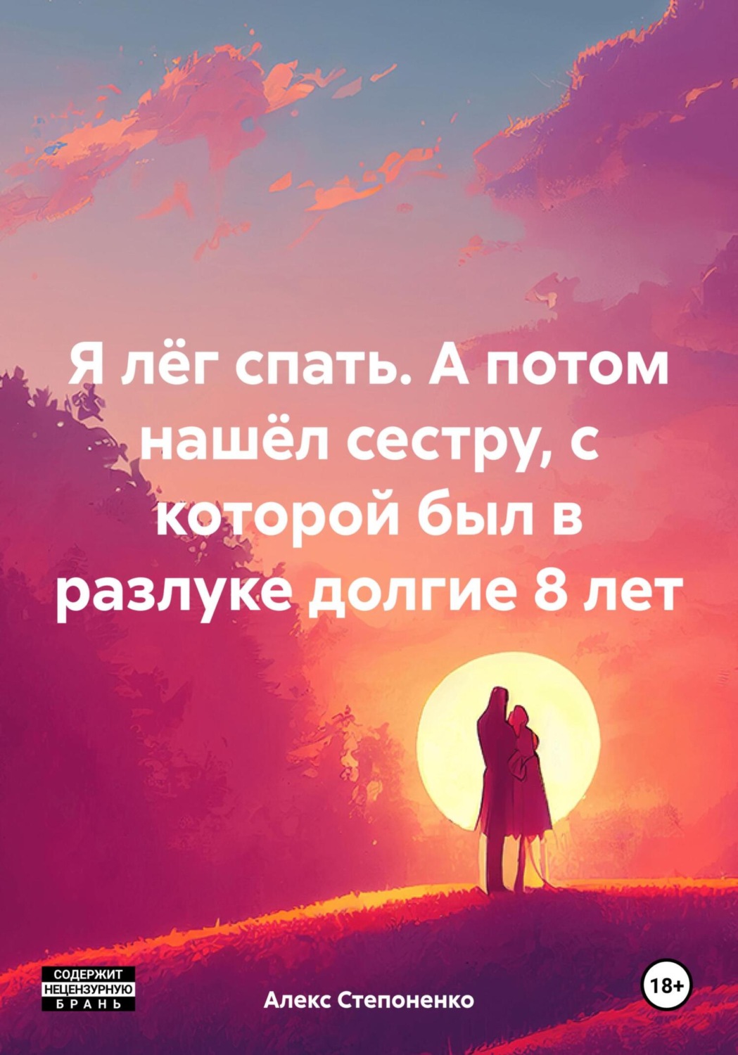 Обложка книги «Я лёг спать. А потом нашёл сестру, с которой был в разлуке долгие 8 лет»