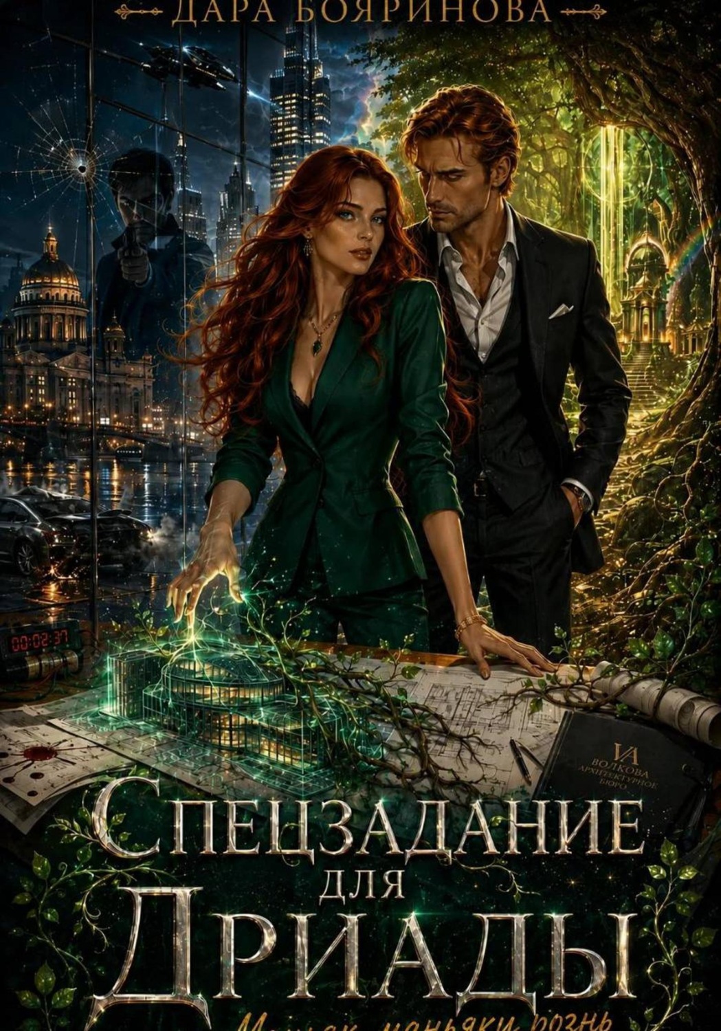 Обложка книги «Спецзадание для дриады, или Маньяк маньяку рознь»