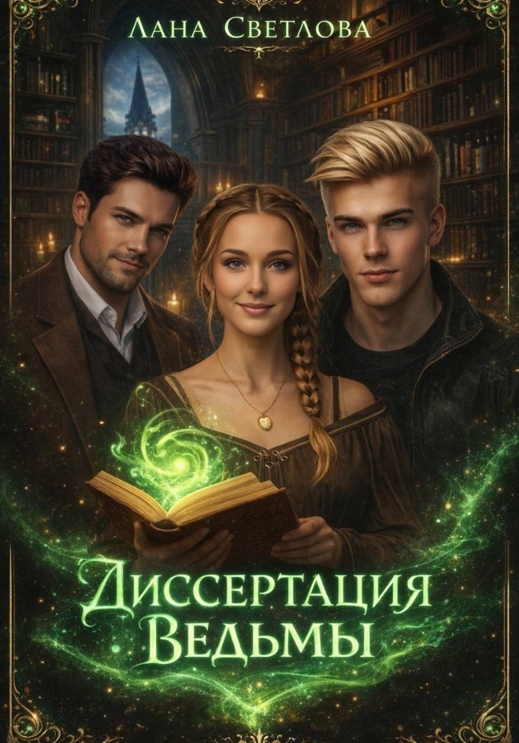 Обложка книги «Диссертация ведьмы»