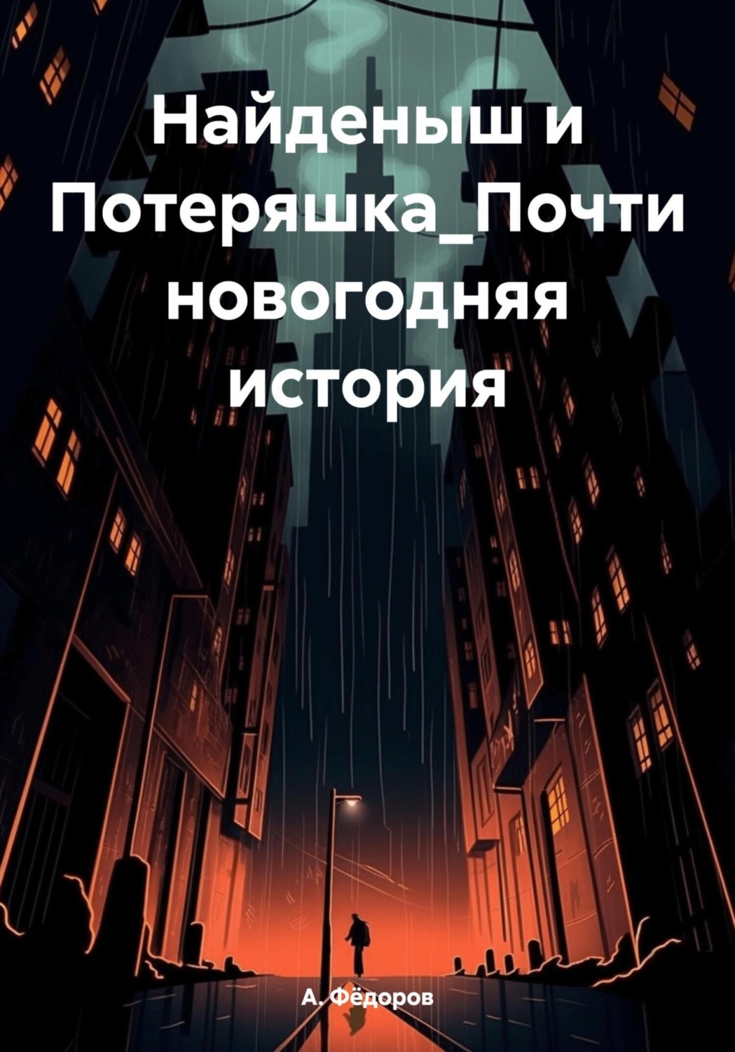 Обложка книги «Найденыш и Потеряшка. Почти новогодняя история»